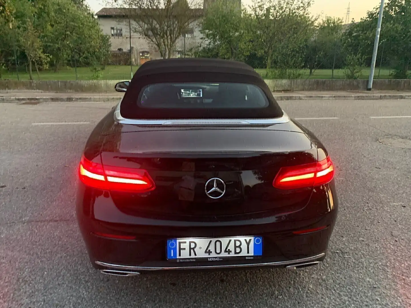 Mercedes-Benz E 220 E 220 d Auto Cabrio Premium Nero - 2