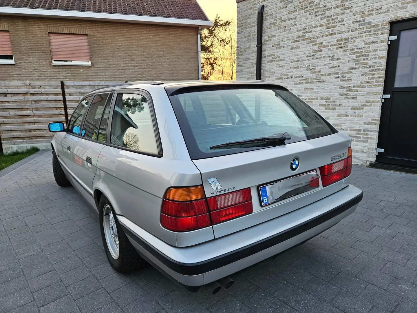 BMW 530 VERKOCHT/SOLD 530i touring V8 Argent - 2