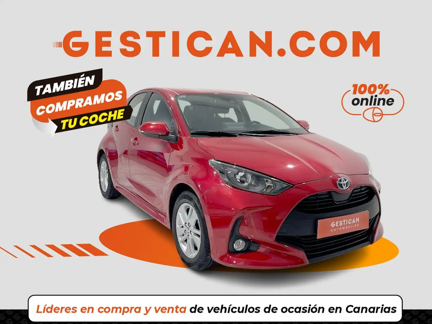 Toyota Yaris 1.5 120H Active Tech Rojo - 1