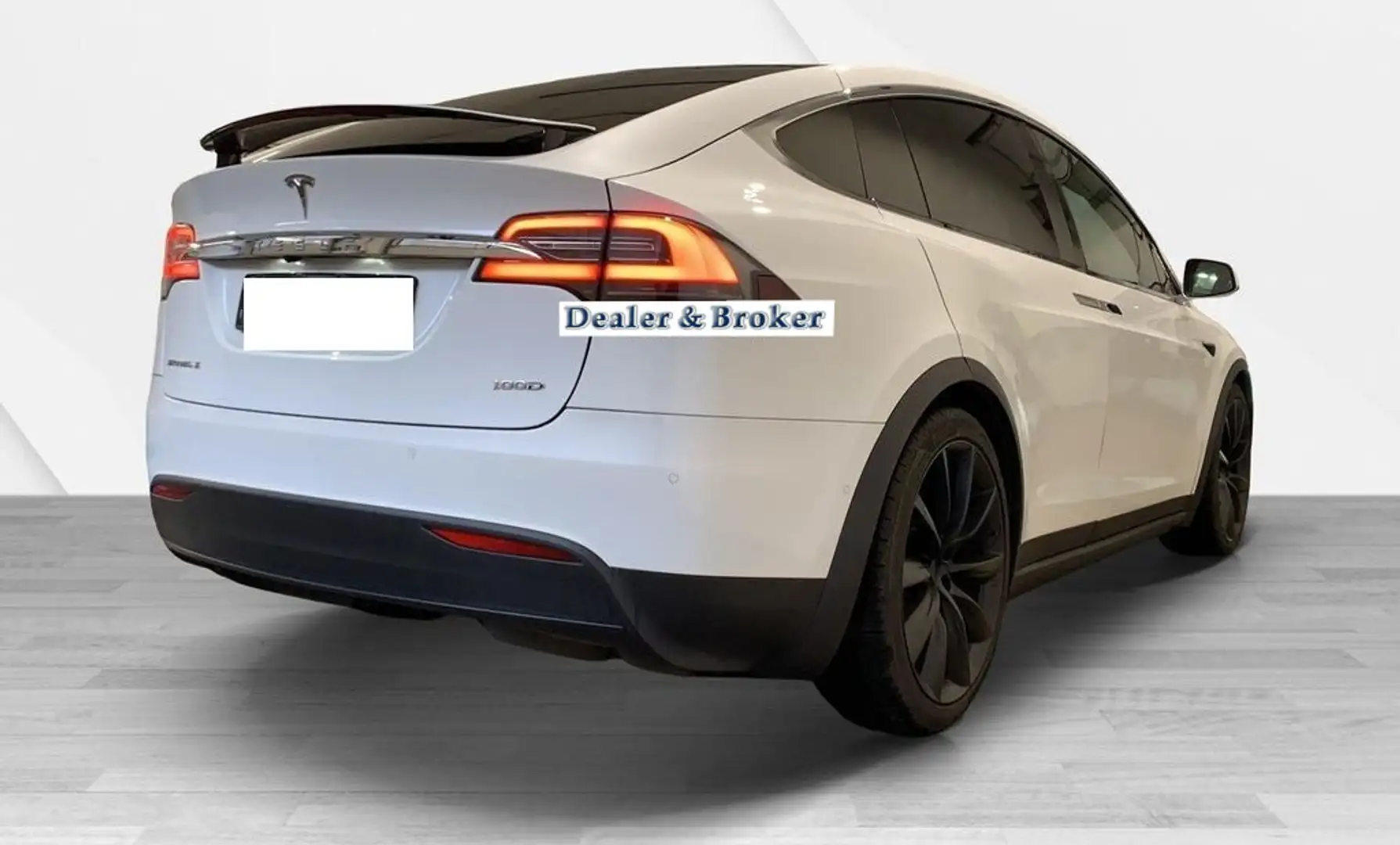 Tesla Model X 100D AWD Blanc - 2