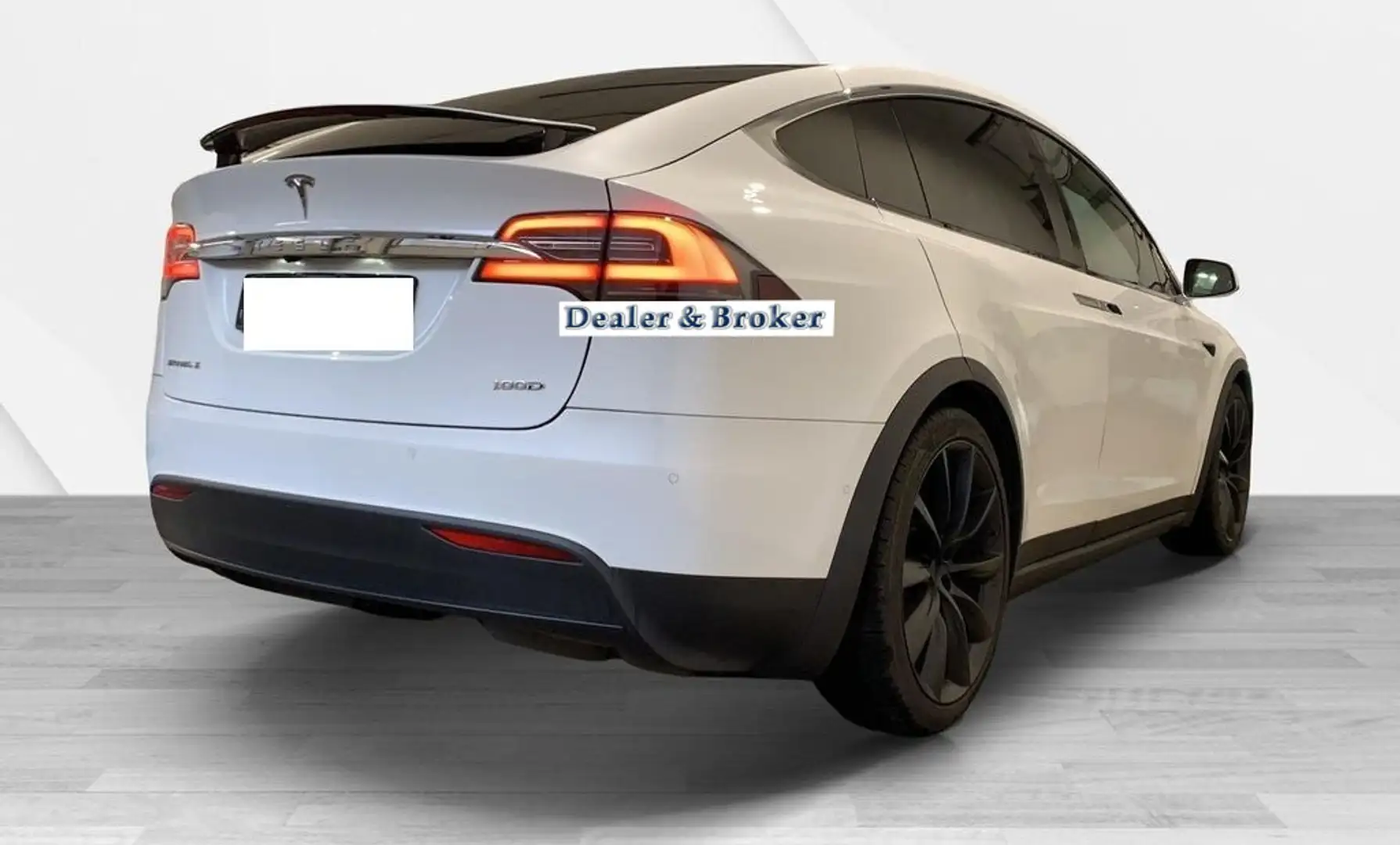 Tesla Model X 100D AWD Fehér - 2