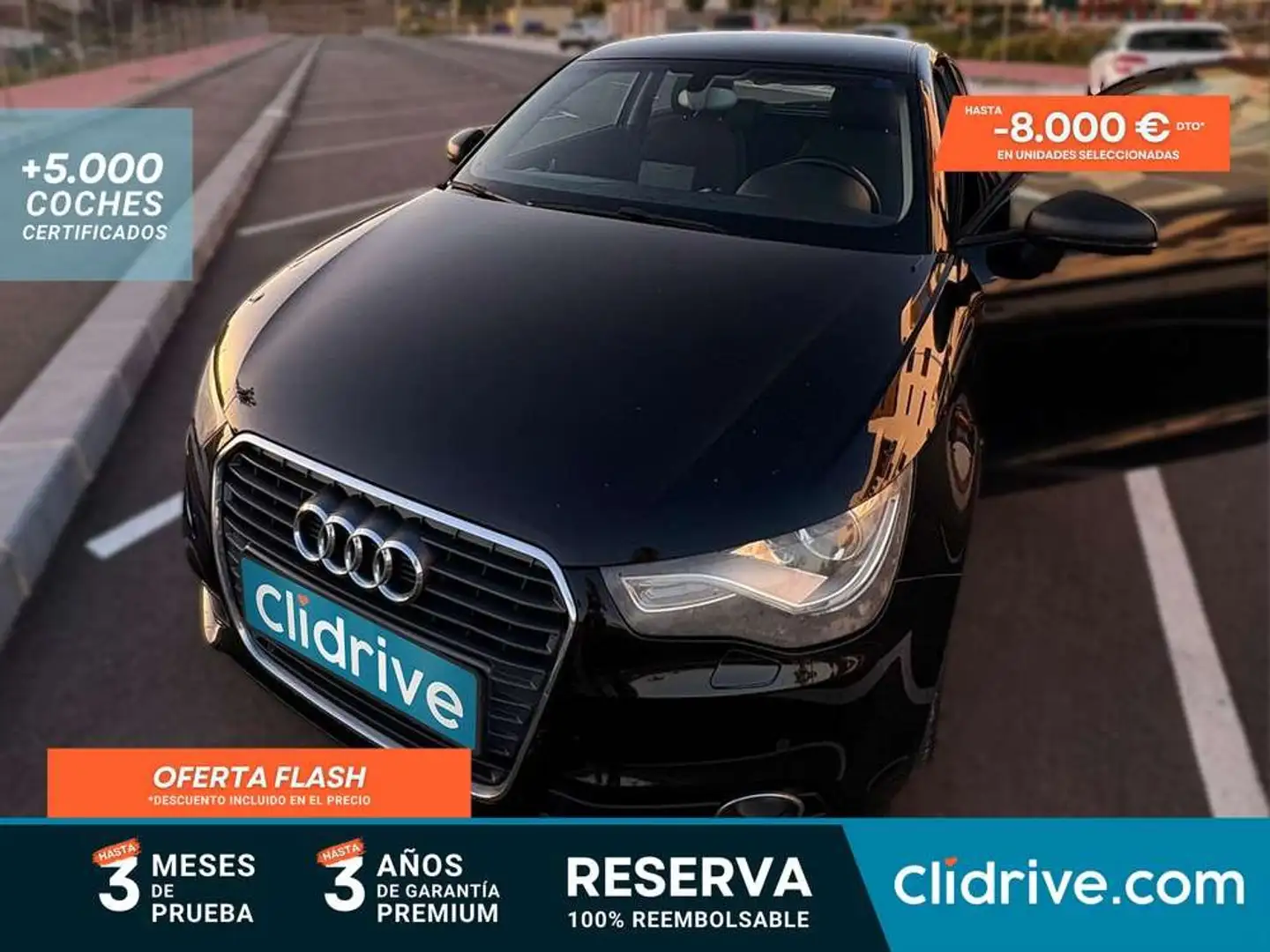 Audi A1 Sportback 1.6 TDI 90 S tronic Adrenalin Negro - 1
