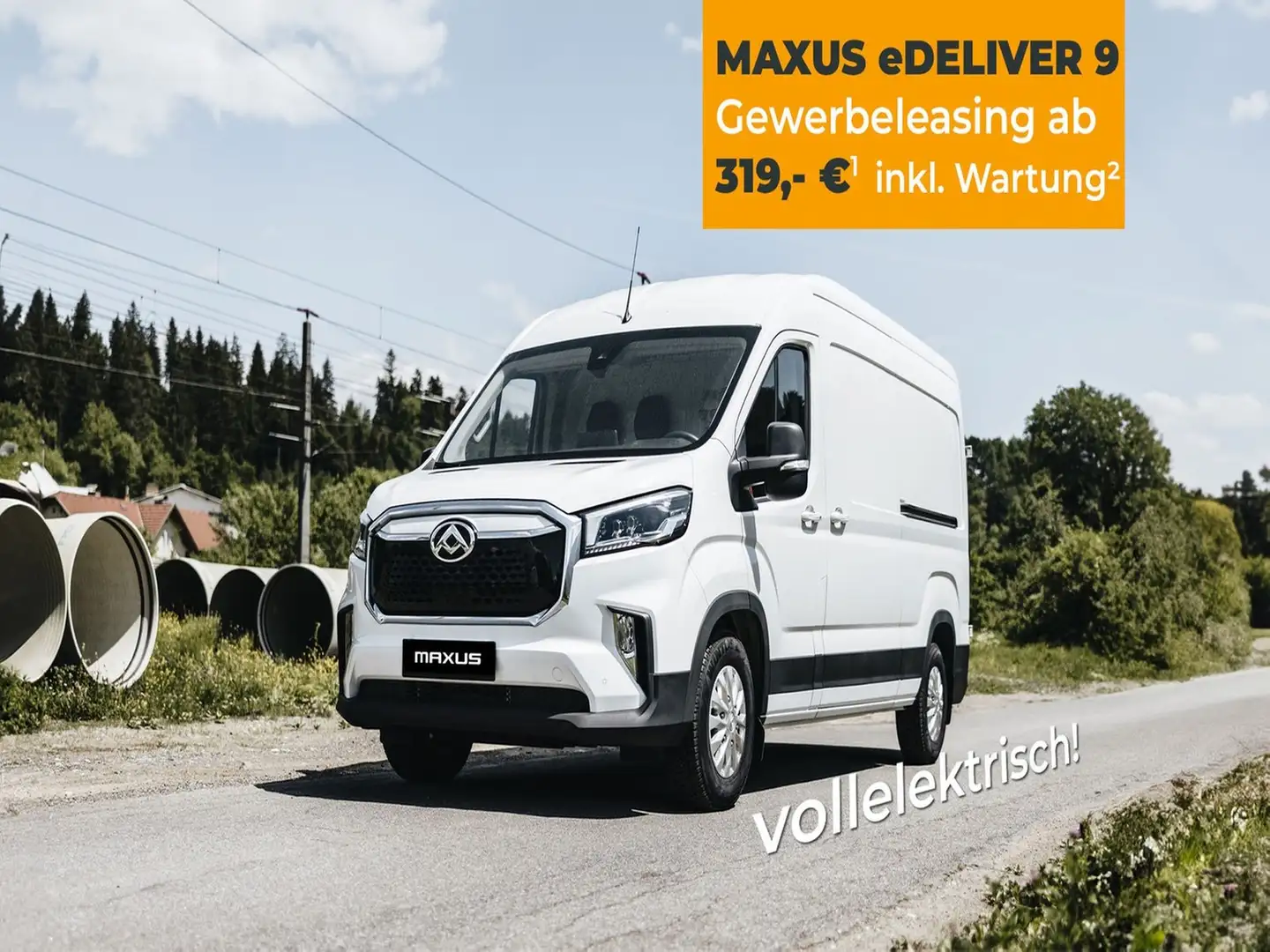 Maxus eDeliver 9 72kWh N1 Blanc - 2