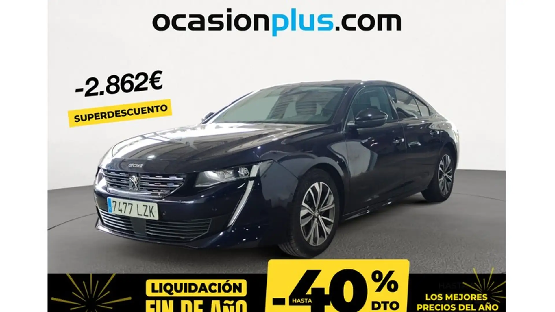 Peugeot 508 Hybrid 225 Allure Pack e-EAT8 Bleu - 1