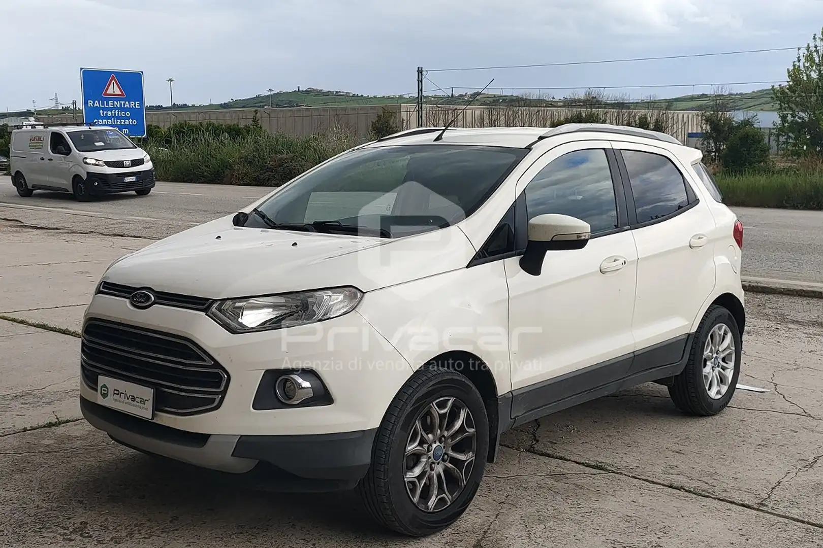 Ford EcoSport 1.5 TDCi 95 CV Titanium Alb - 1