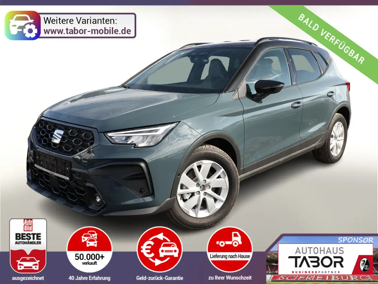 SEAT Arona DSG FR NeuMod VollLED SHZ StauA UVP-39%* — photo 1 of 15