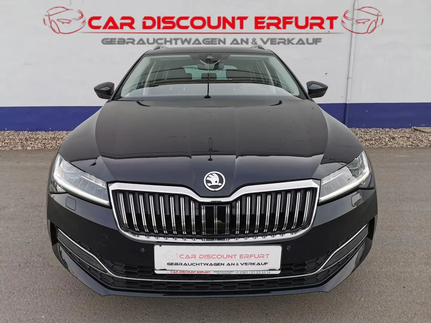 Skoda Superb Combi 2.0 TSI L&K+Standheizung+Panodach+Soundsyste Schwarz - 1