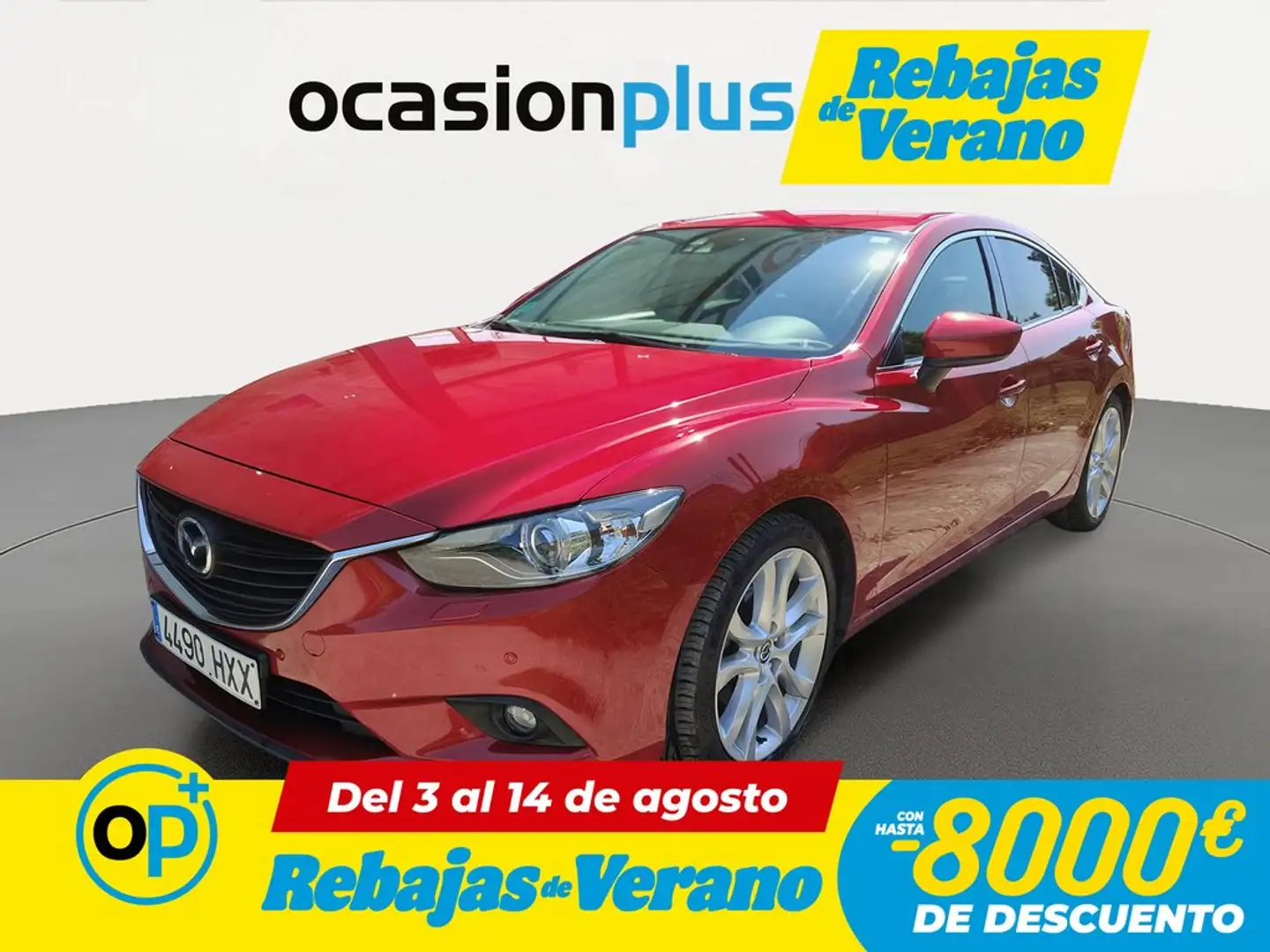 Mazda 6 2.2DE Luxury Rojo - 1