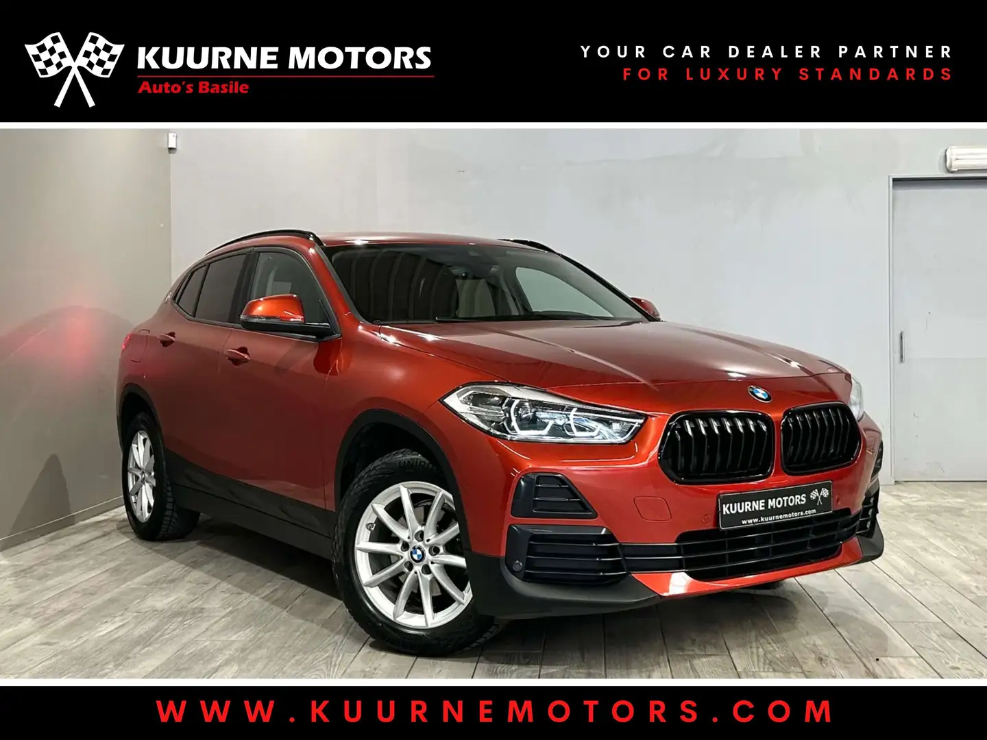 BMW X2 sDrive16d Led/Leder/Gps/Pdc/Keyless *1j garantie* Braun - 1