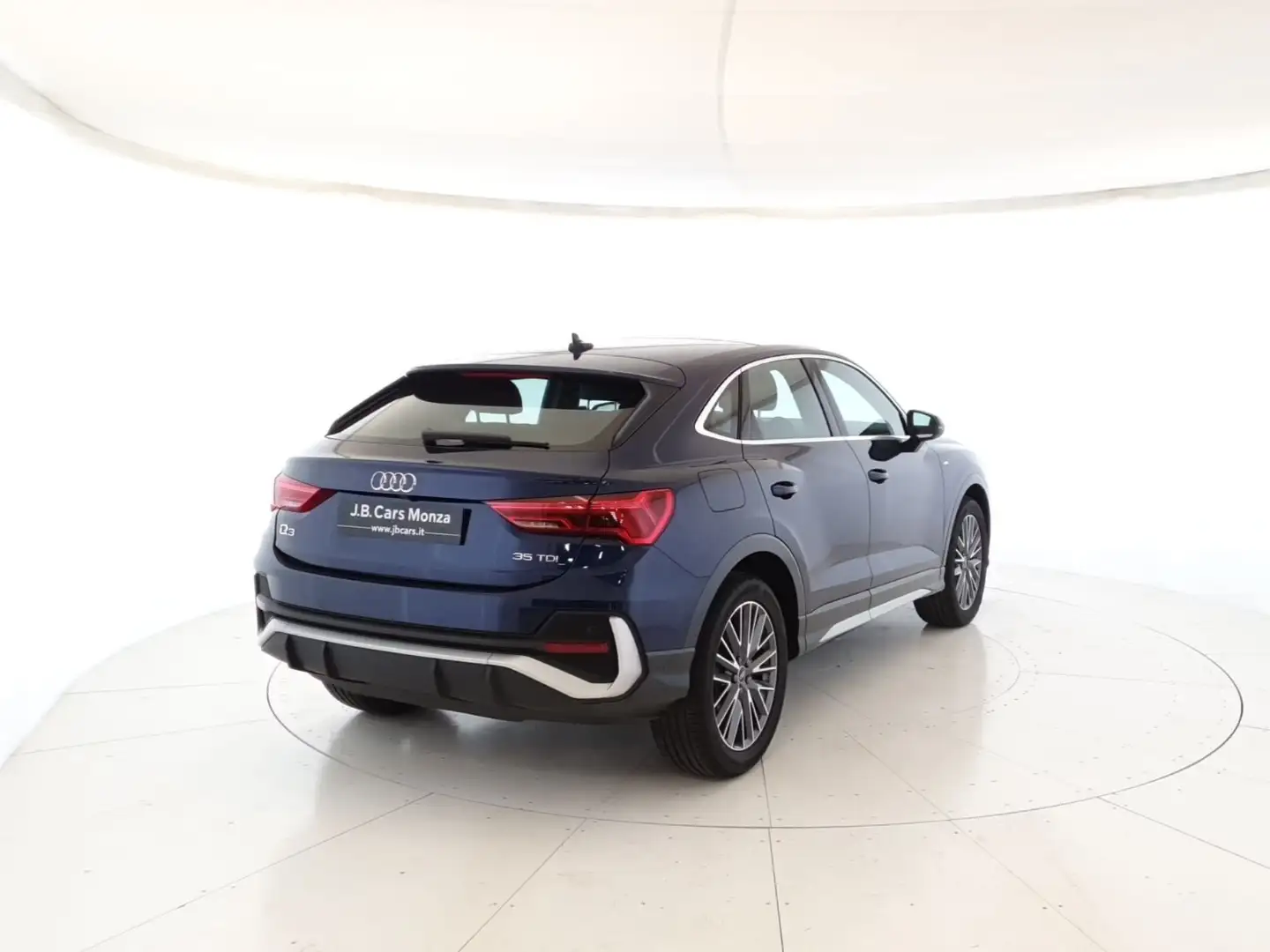 Audi Q3 Q3 SPB 35 TDI S tronic S line edition - IVA ESPOS Bleu - 2