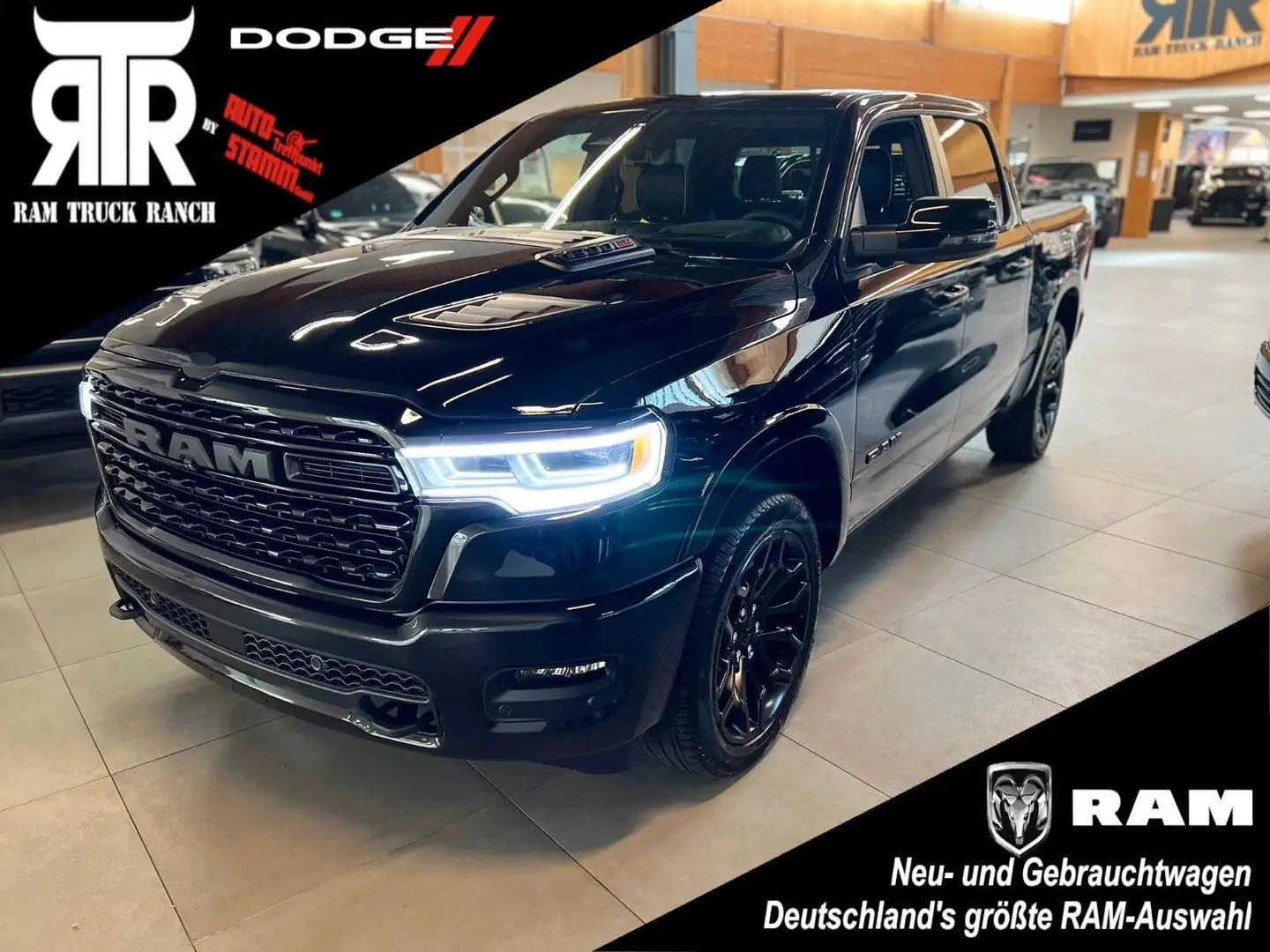 Dodge RAM 1500 Limited Night H/O 3.0L MY25 / MFT Schwarz - 1