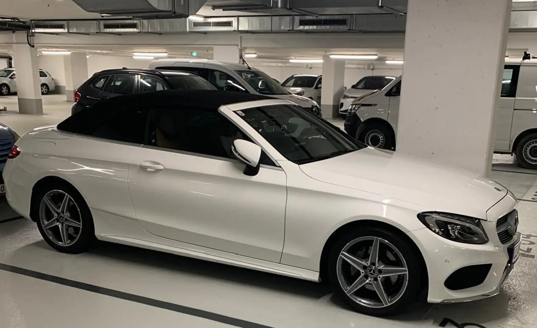 Mercedes-Benz C 180 C 180 Cabrio Weiß - 1