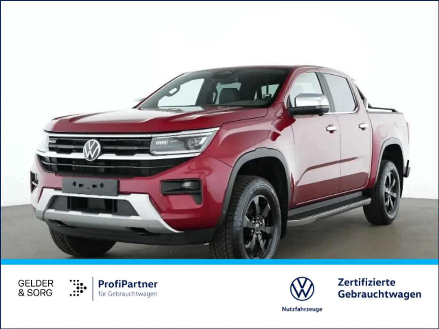 Volkswagen Amarok DoKa Style 3.0 TDI AHK*Stand*Matrix*H&K Rot - 1