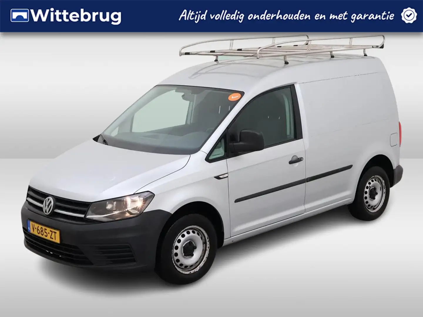 Volkswagen Caddy 2.0 TDI L1H1 BMT Eco Business Imperiaal / Trekhaak Grijs - 1