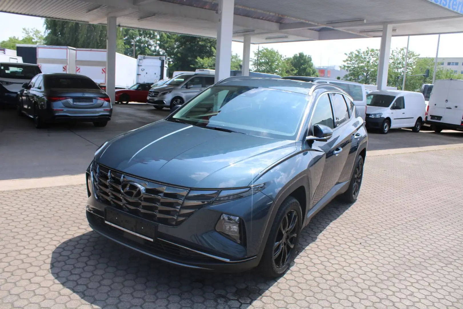 Hyundai TUCSON Trend Hybrid 4WD,LED,APP,KAMERA,NAVI,18" Bleu - 2