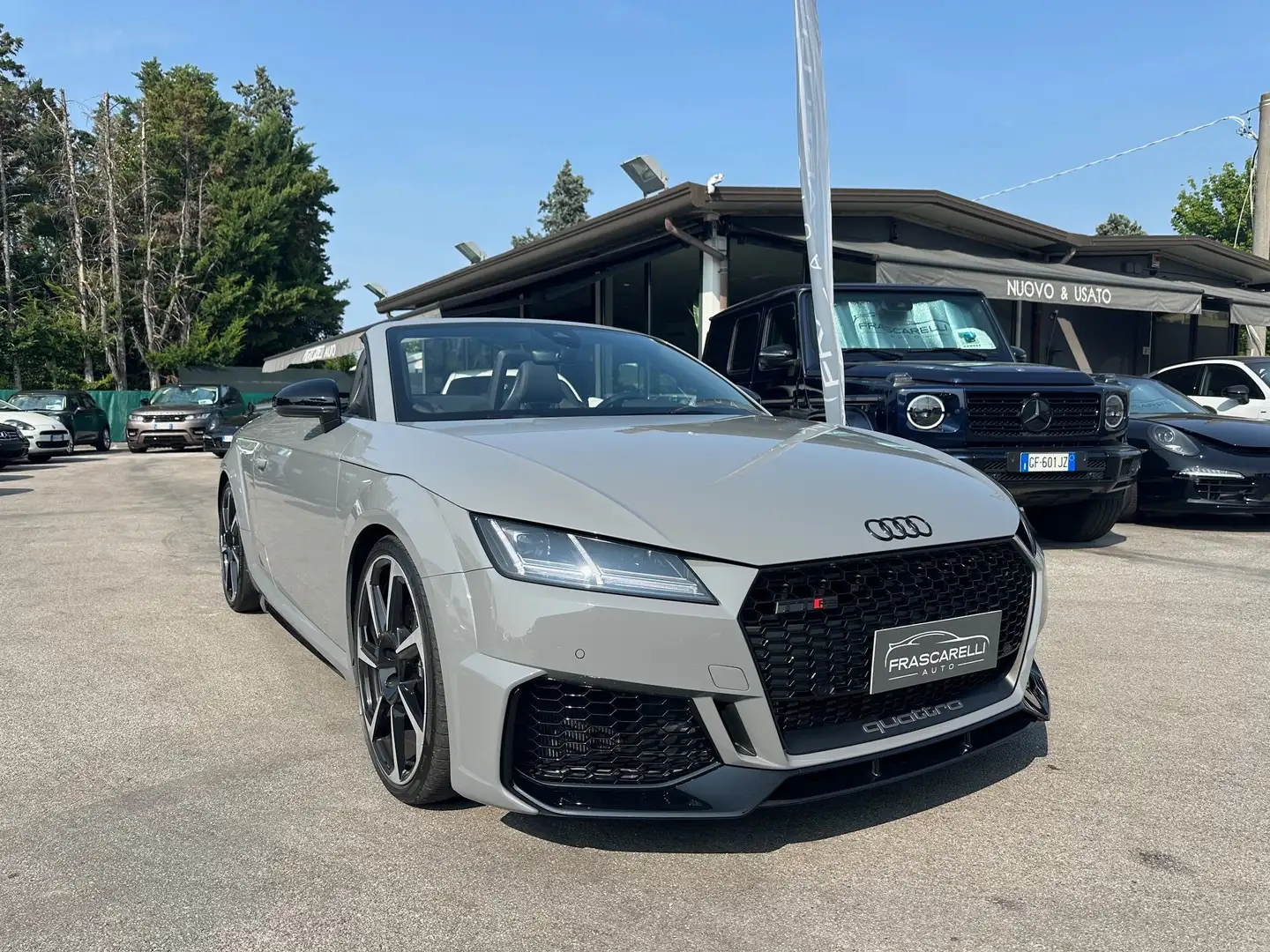 Audi TT RS Roadster 2.5 quattro s-tronic/STUPENDA!!!KM DOC Grigio - 1