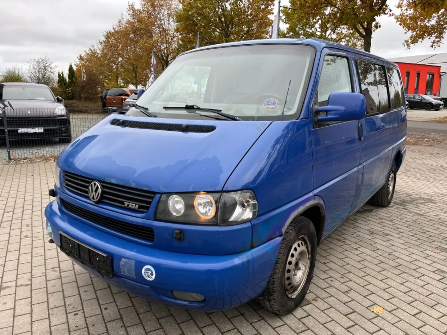 Volkswagen T4 Multivan 2.5 TDI lang 7-Sitze Tempomat Klima Blau - 1