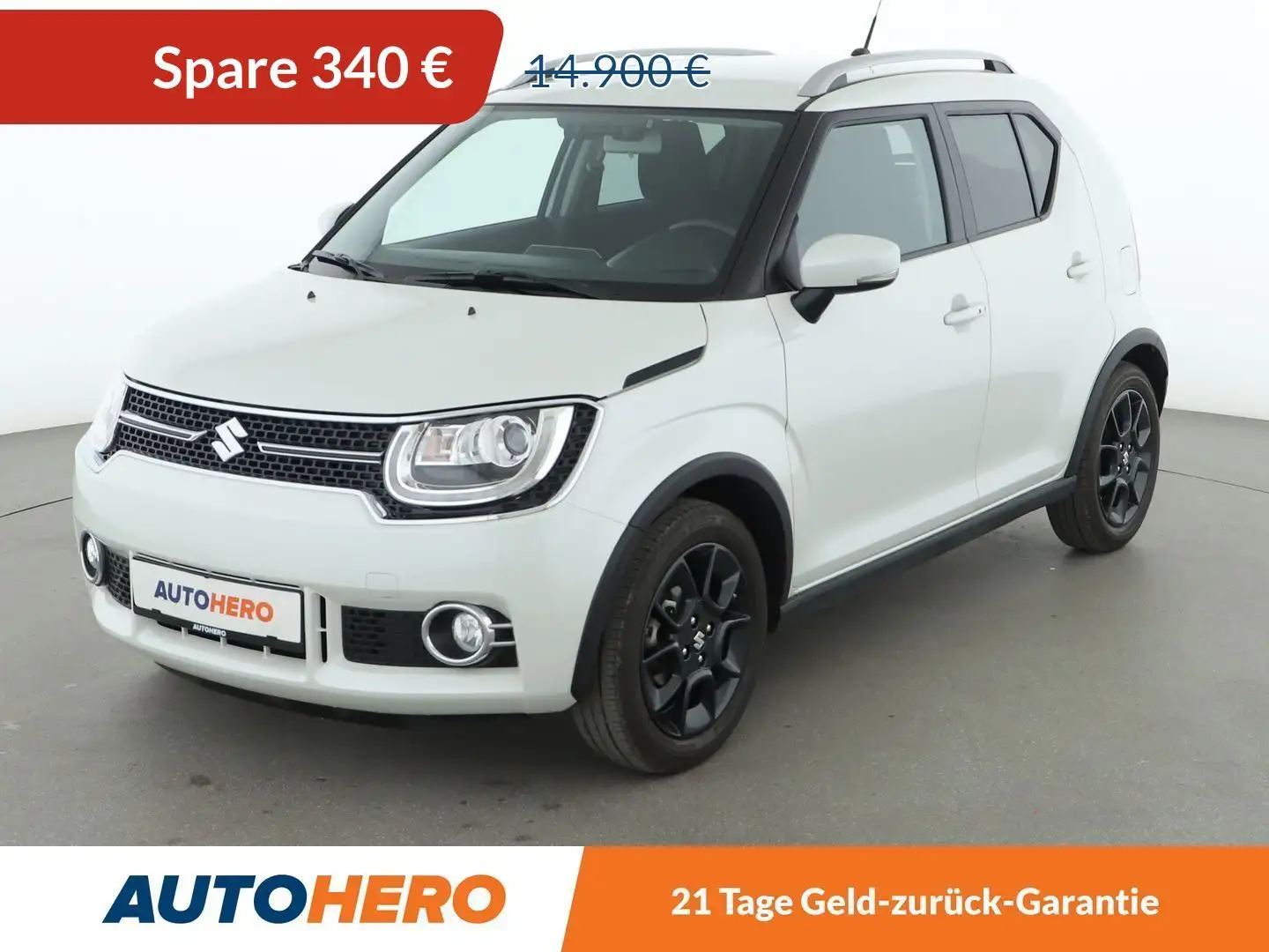 Suzuki Ignis 1.2 DualJet Comfort + Aut*NAVI*TEMPO*CAM*SHZ* Weiß - 1