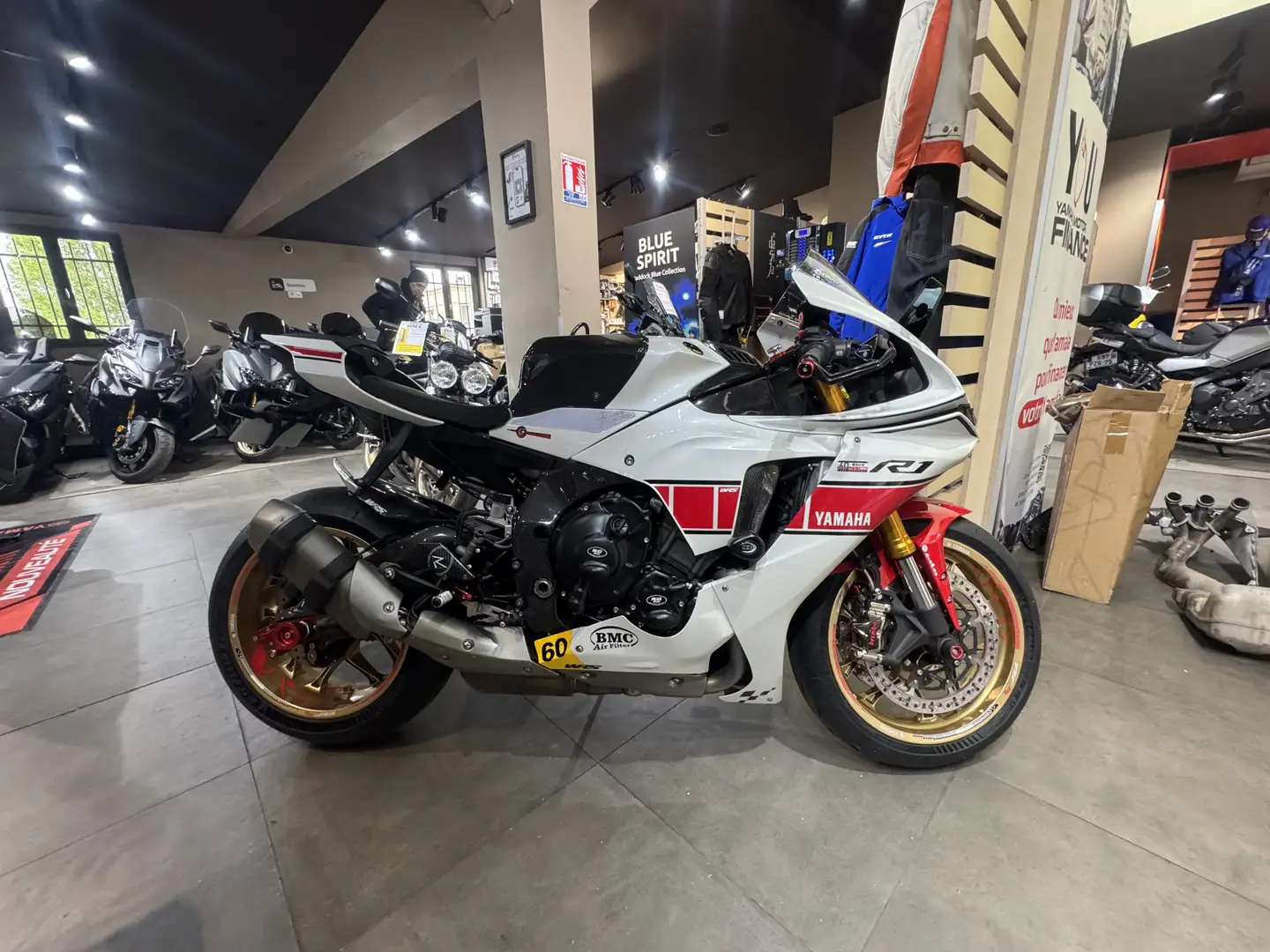 Yamaha YZF-R1 Blanc - 1