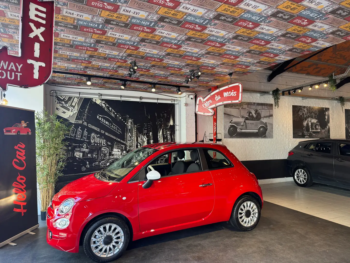 Fiat 500 * 1.0i MHEV * CARPLAY * NEUF ! * 385 KM *RADAR ARR Rojo - 1