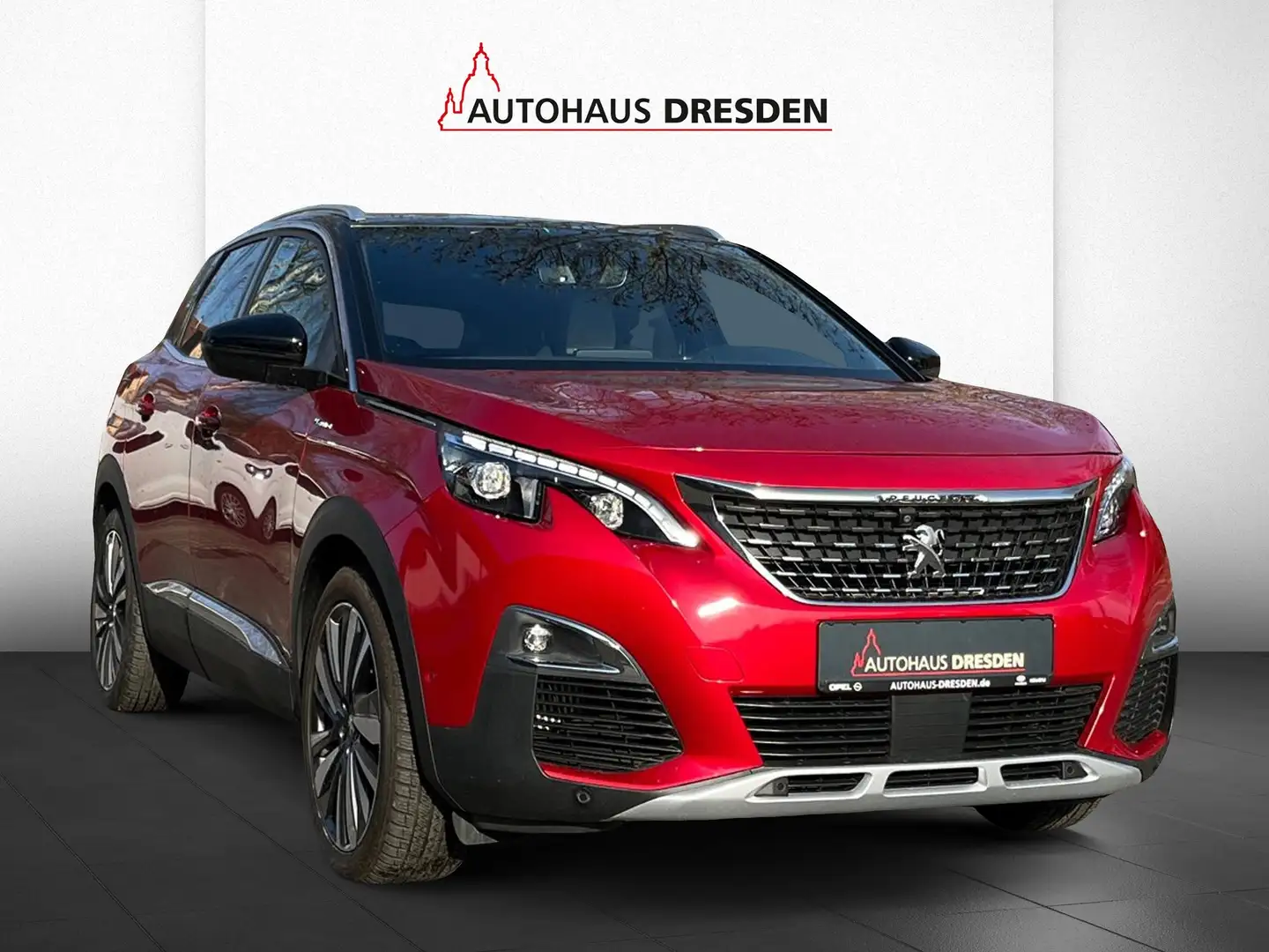 Peugeot 3008 1.6 GT 4 *V-LED*NAVI*DAB*SHZ*360°* Red - 2