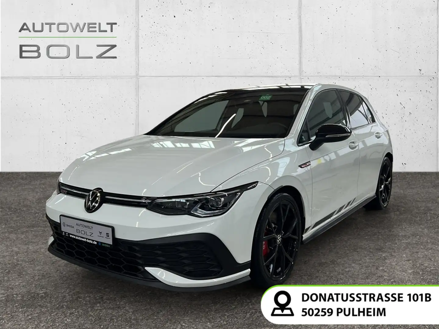 Volkswagen Golf VIII 2.0 TSI GTI Clubsport ACC LED PANO Weiß - 1