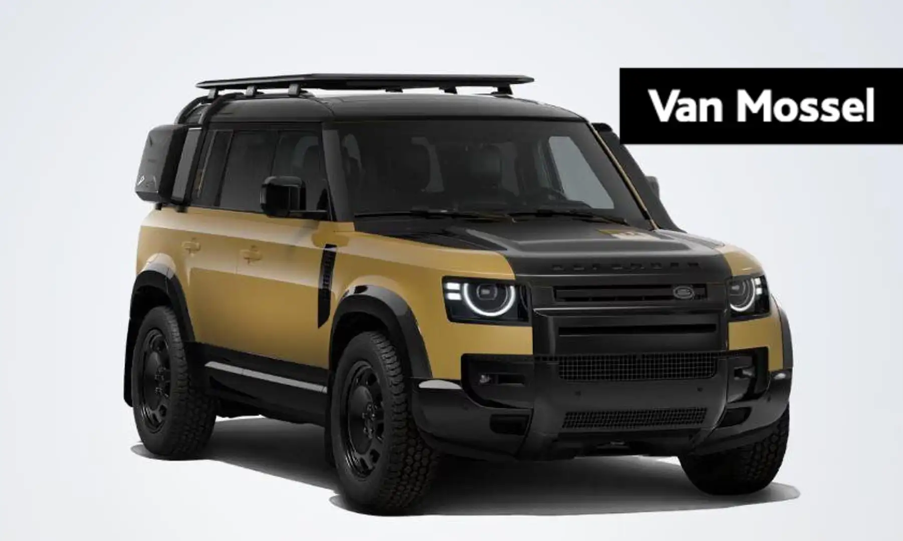 Land Rover Defender 110 2.0 P300e 110 Trophy Edition Deep Sandglow Yel Geel - 1