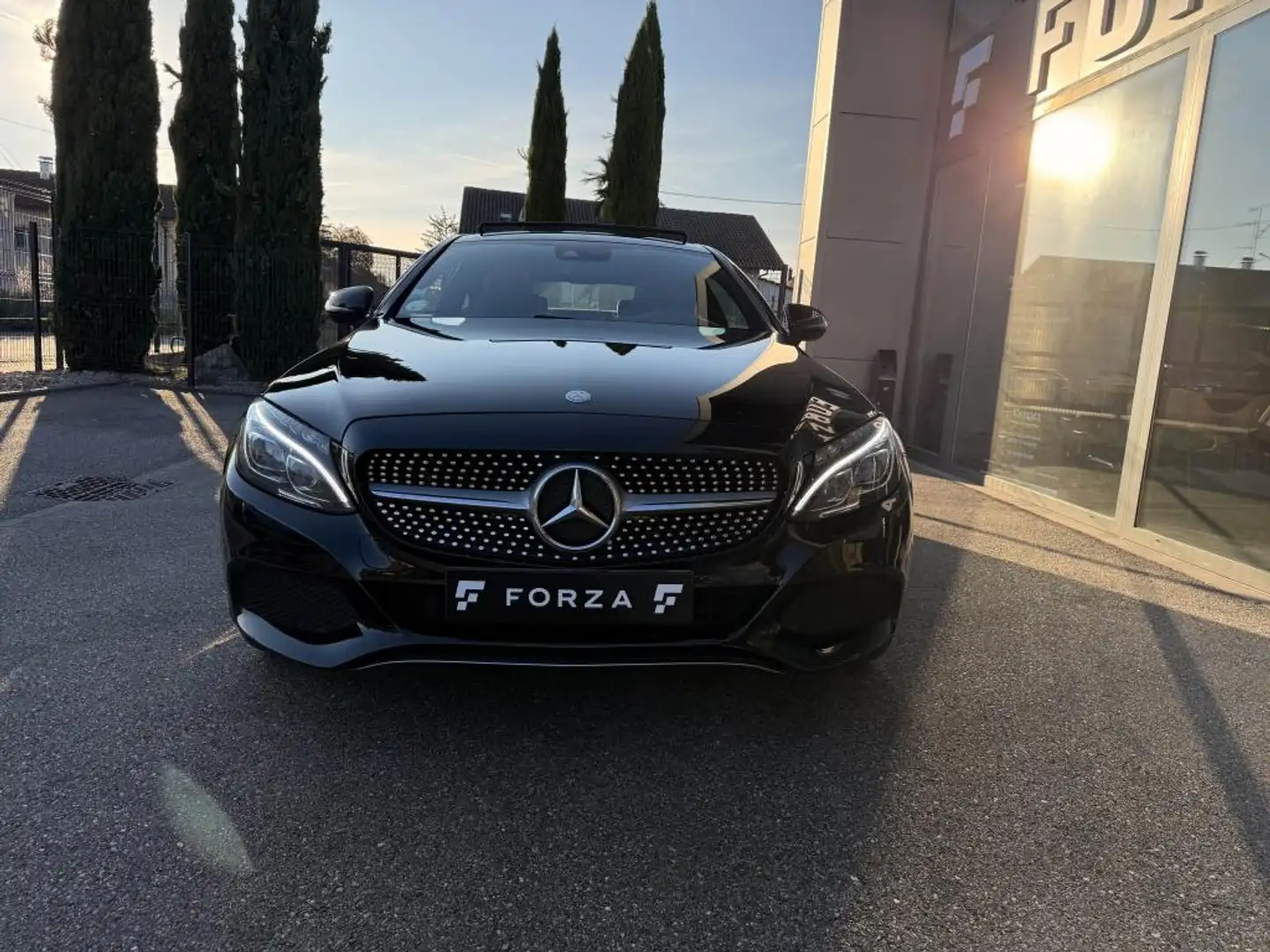 Mercedes-Benz C 220 Coupé C 220 D - BVA 9G-Tronic  Executive Edition 1 Noir - 2