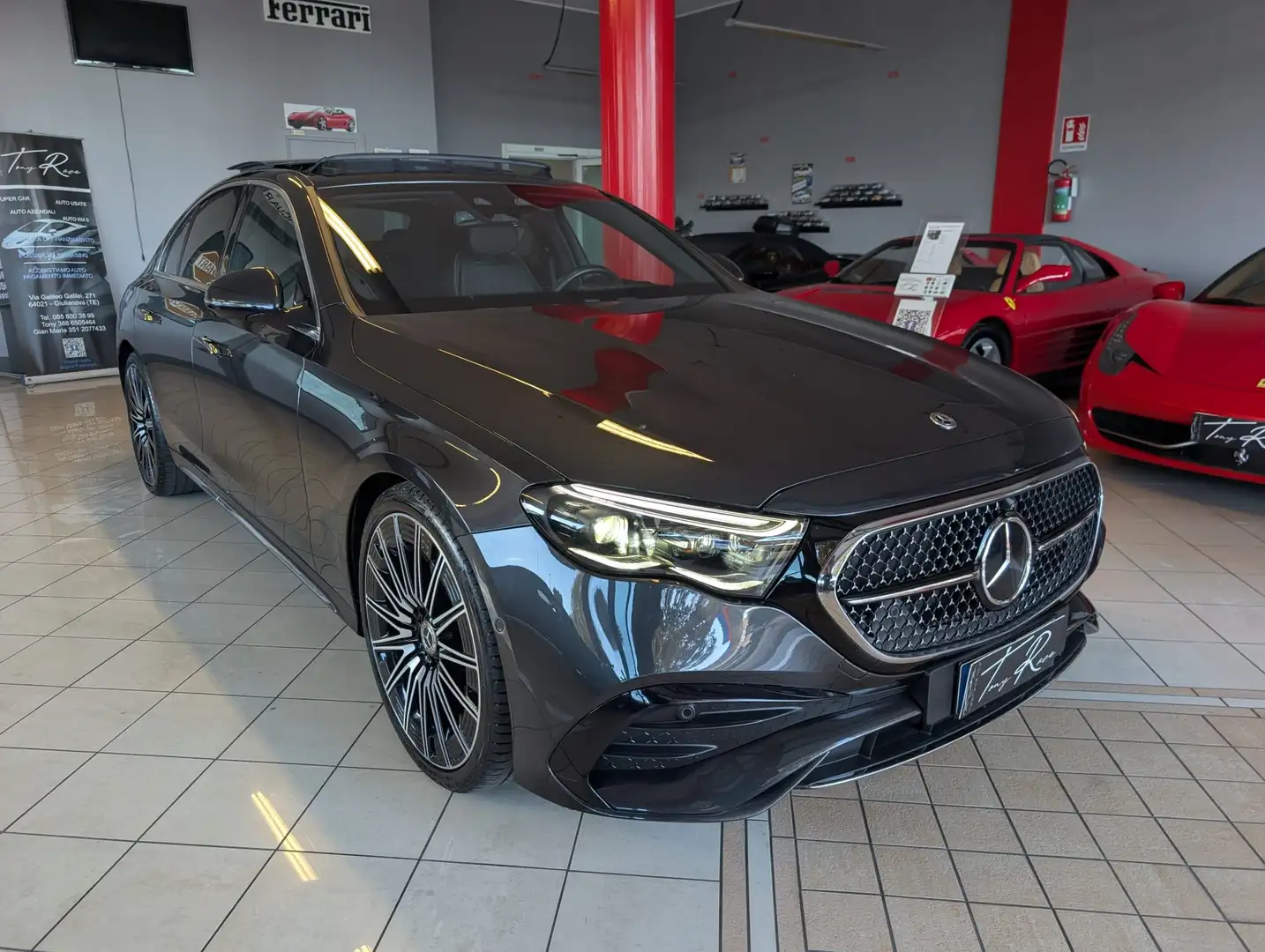 Mercedes-Benz E 220 Mercedes E 220 d Mild hybrid AMG Line Premium Plus Nero - 1
