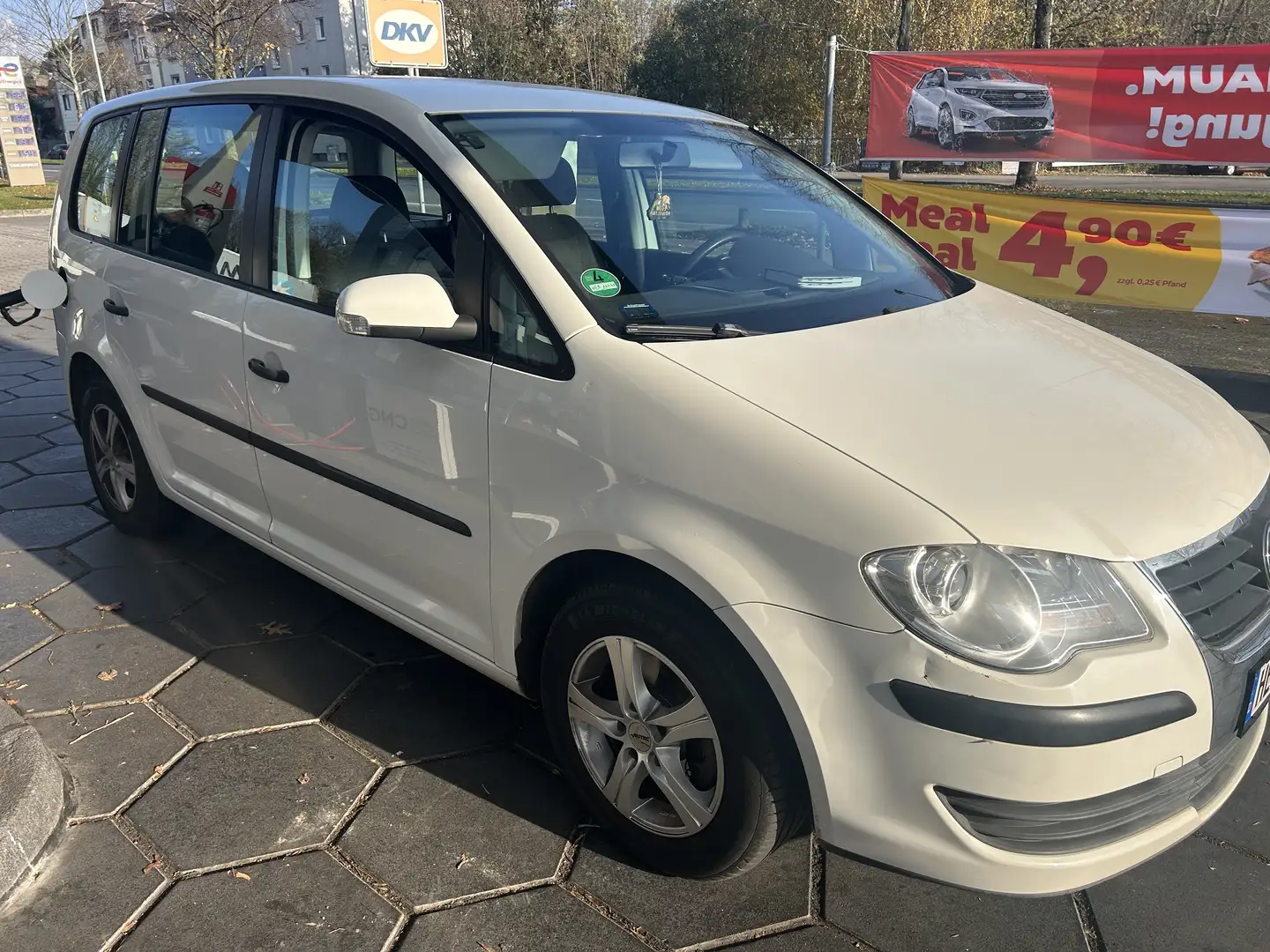 Volkswagen Touran Conceptline EcoFuel Blanc - 2