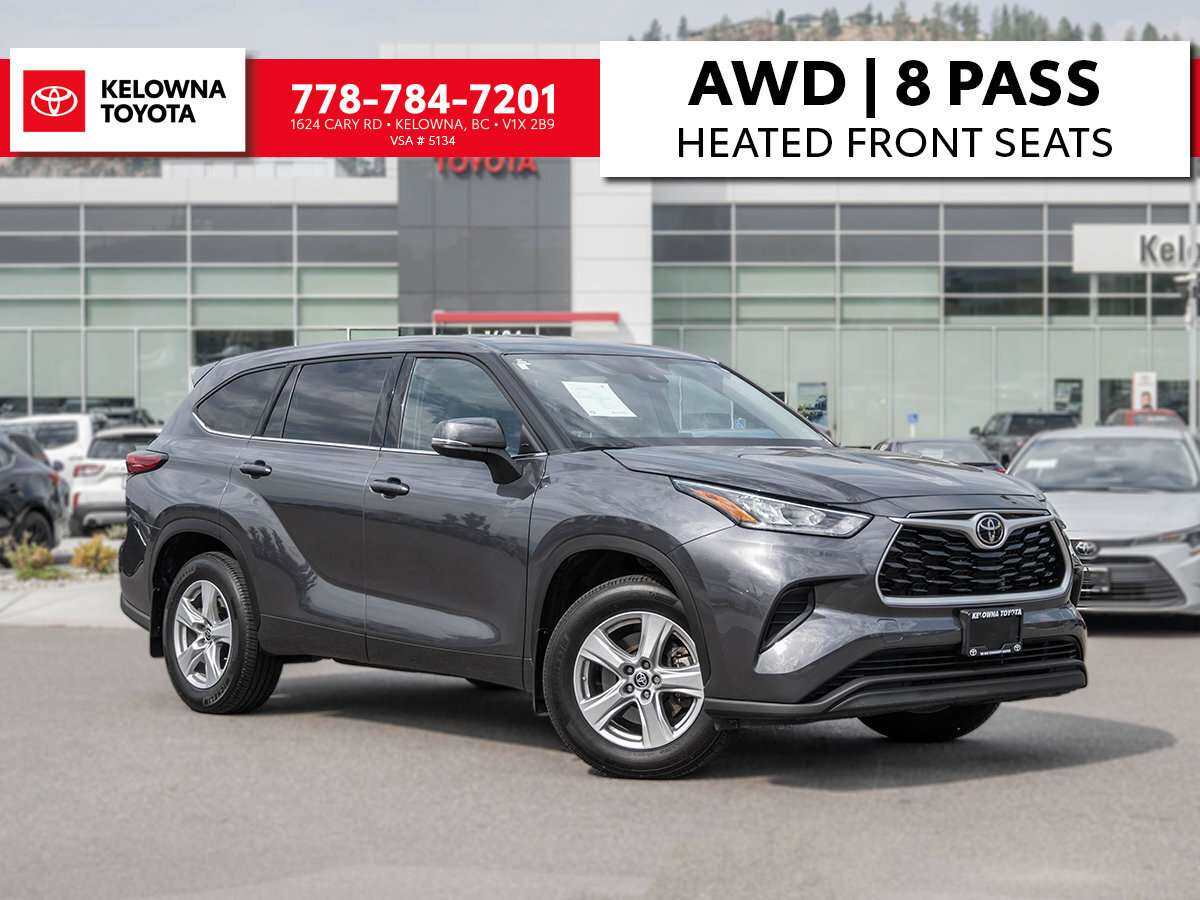 2022 Toyota Highlander LE AWD | HEATED FRONT SEATS | BACKUP CAM