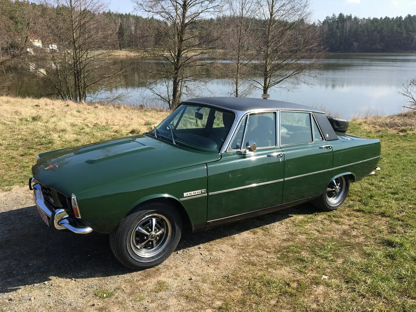 Rover 3500 S P6 Groen - 2