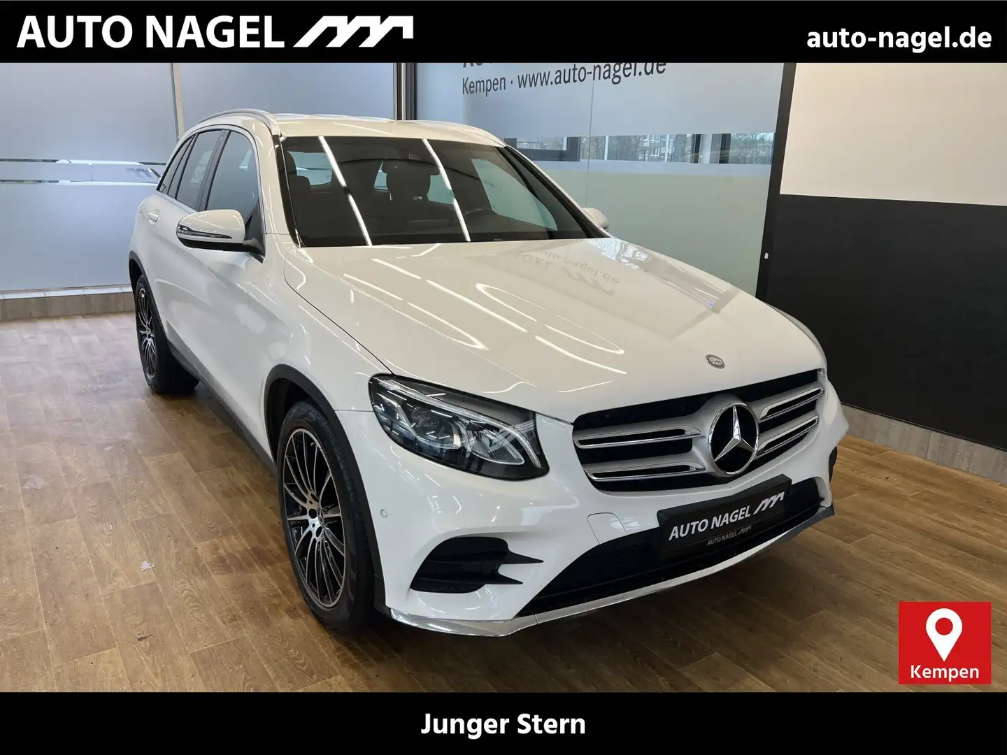 Mercedes-Benz GLC 220 GLC 220 d 4M AMG +LED+NAVI+AHK+20"+Kamera+ Navi Weiß - 1