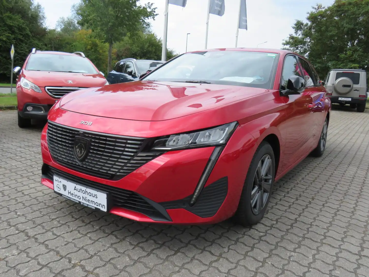 Peugeot 308 SW Allure *RFK*LM*DAB*LED*NAVI*SH*TEMP*PDC* Rot - 1