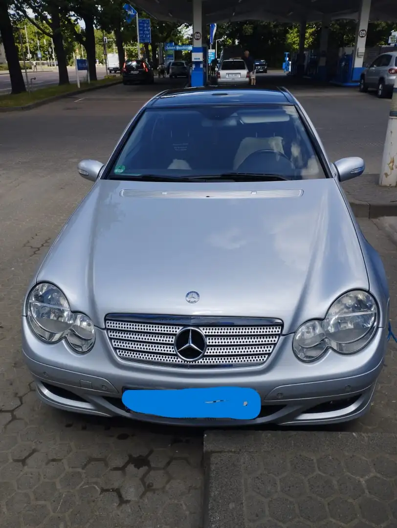 Mercedes-Benz C 200 Kompressor Sportcoupe Sport Edition Silber - 1