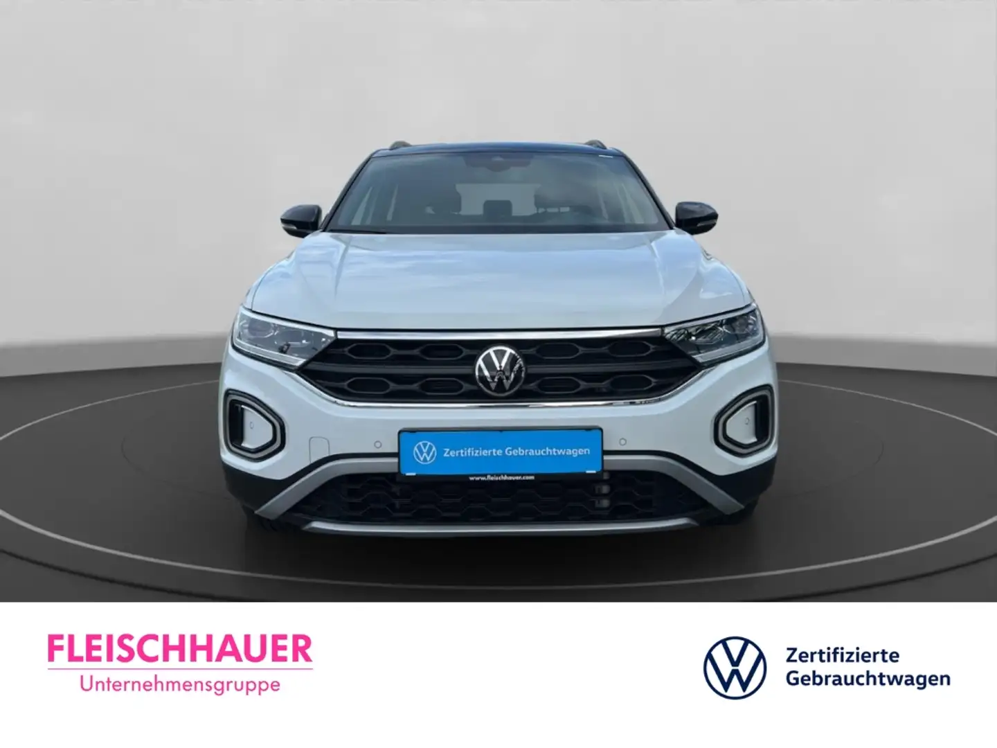 Volkswagen T-Roc Goal 2.0 Life DSG+KAMERA+SHZ+NAVI+DAB+ACC Weiß - 2
