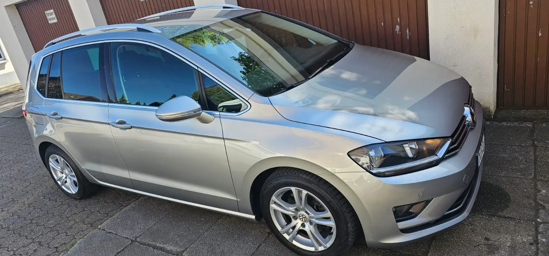 Volkswagen Golf Sportsvan 1.6 TDI DSG Comfortline TÜV NEU Argent - 1