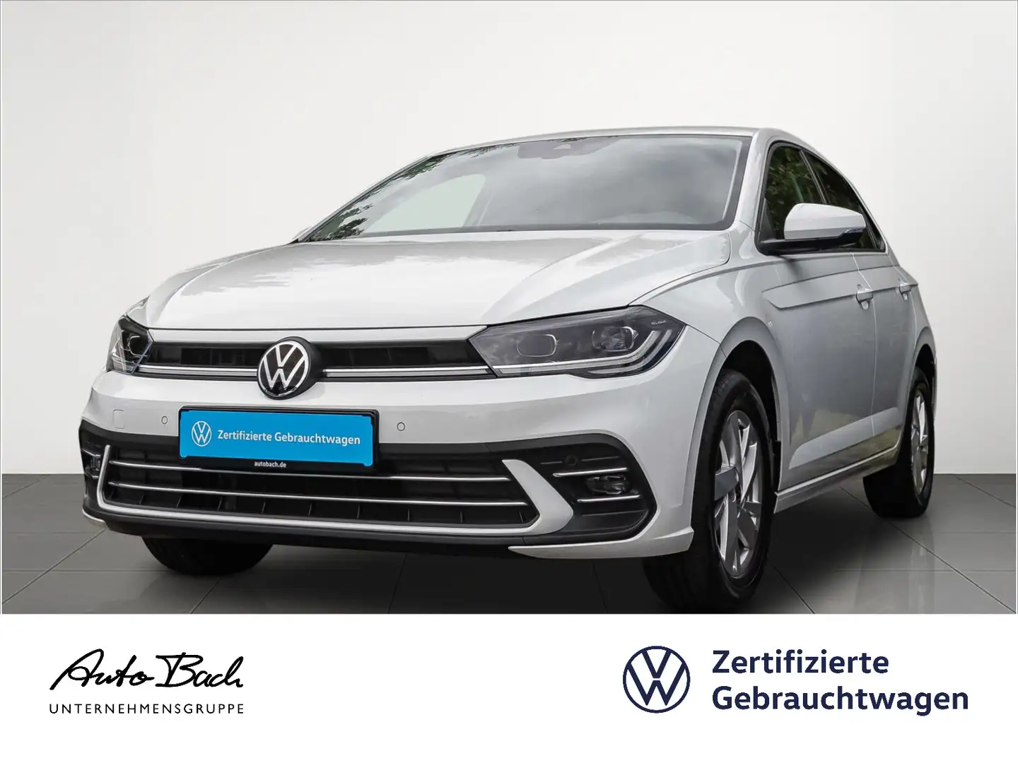 Volkswagen Polo 1.0 TSI Style, Navi, LED-Matrix, App-Connec Weiß - 1