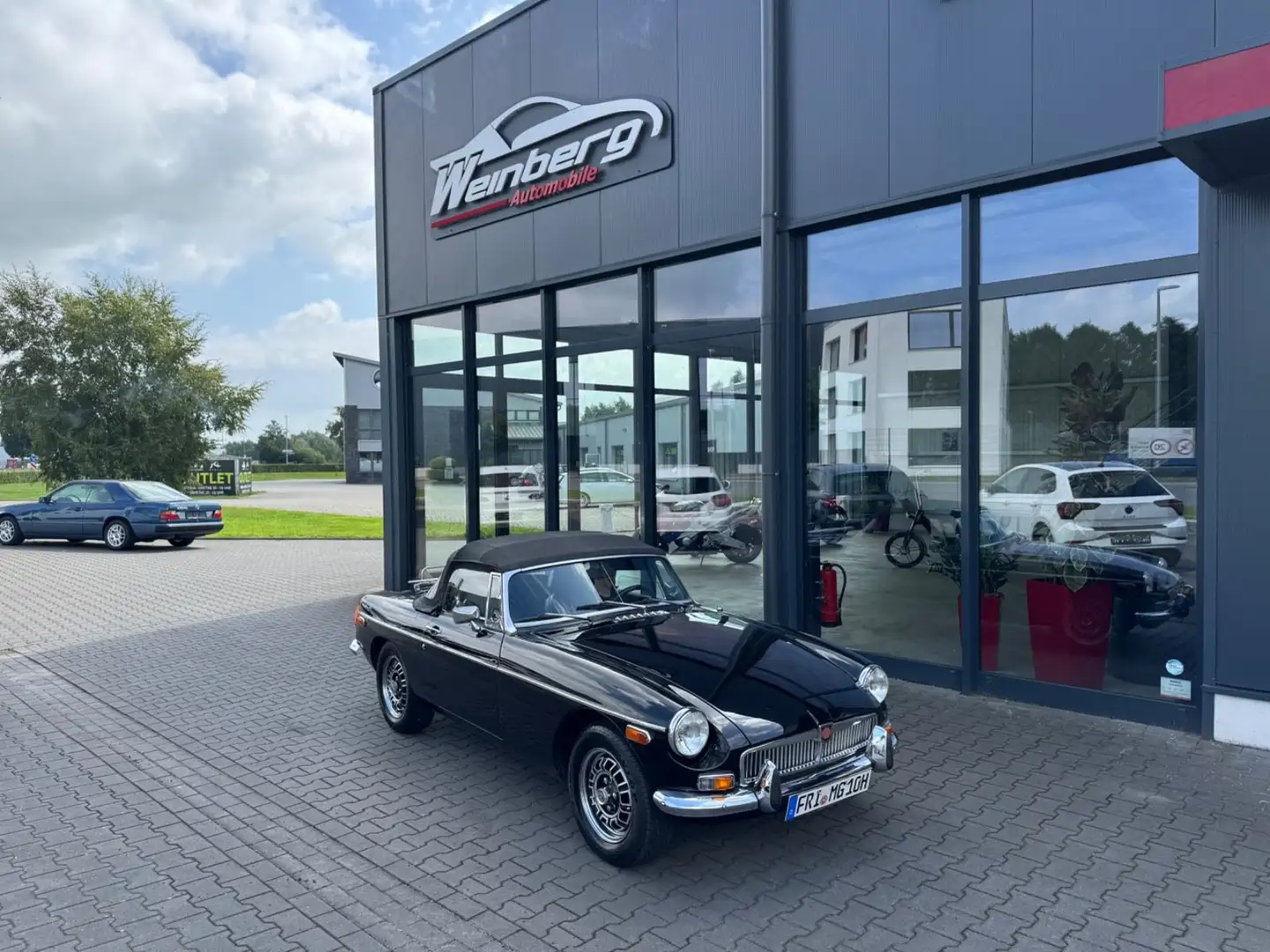 MG MGB Cabriolet 1,8 Umfangreich Restauriert Negru - 1