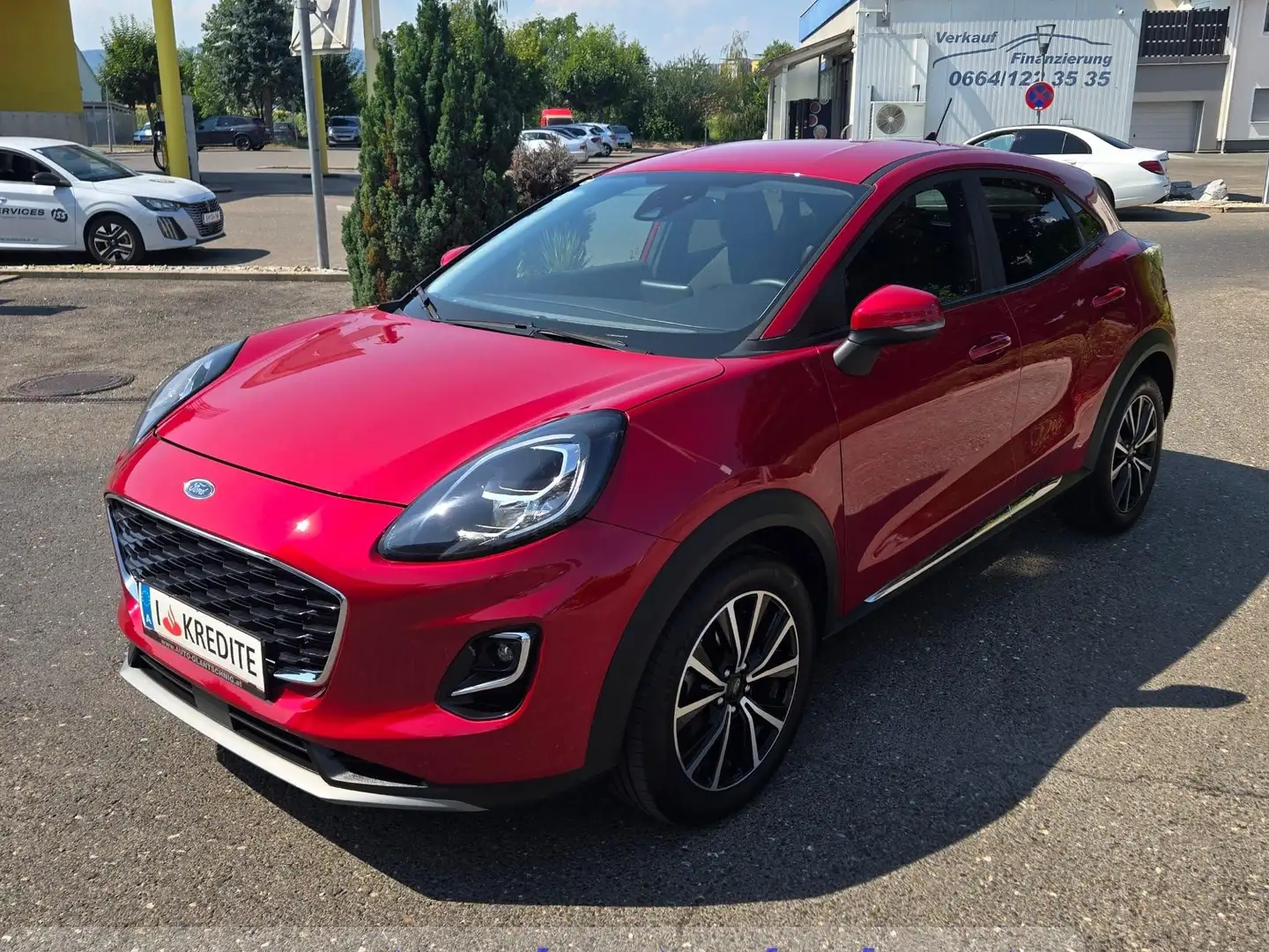Ford Puma Titanium * nur 49700KM * Navi* Rot - 1