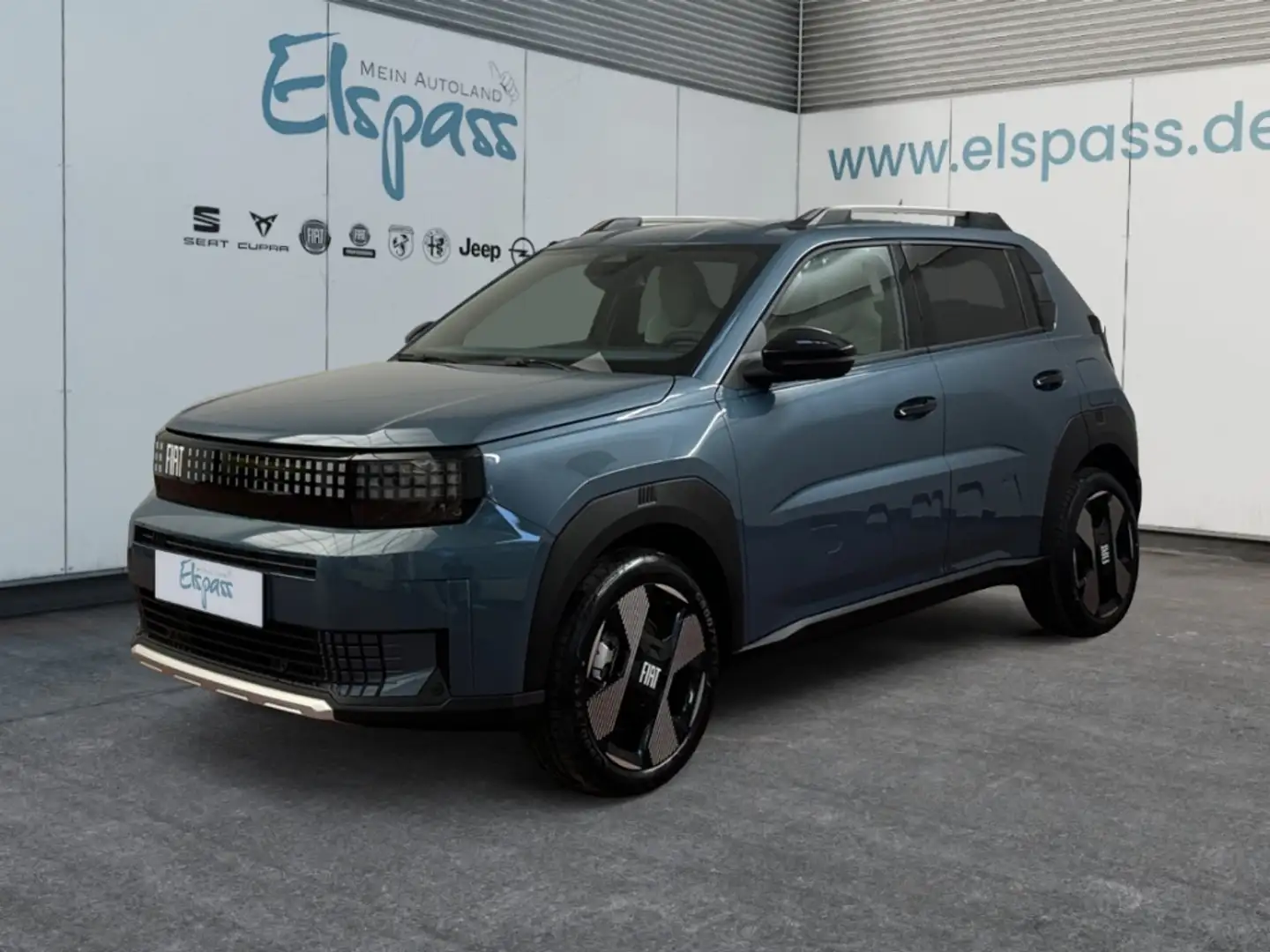 Fiat Grande Panda Elektro LaPrima WINTERPAKET NAVI SHZG LHZG LED KAM Bleu - 2