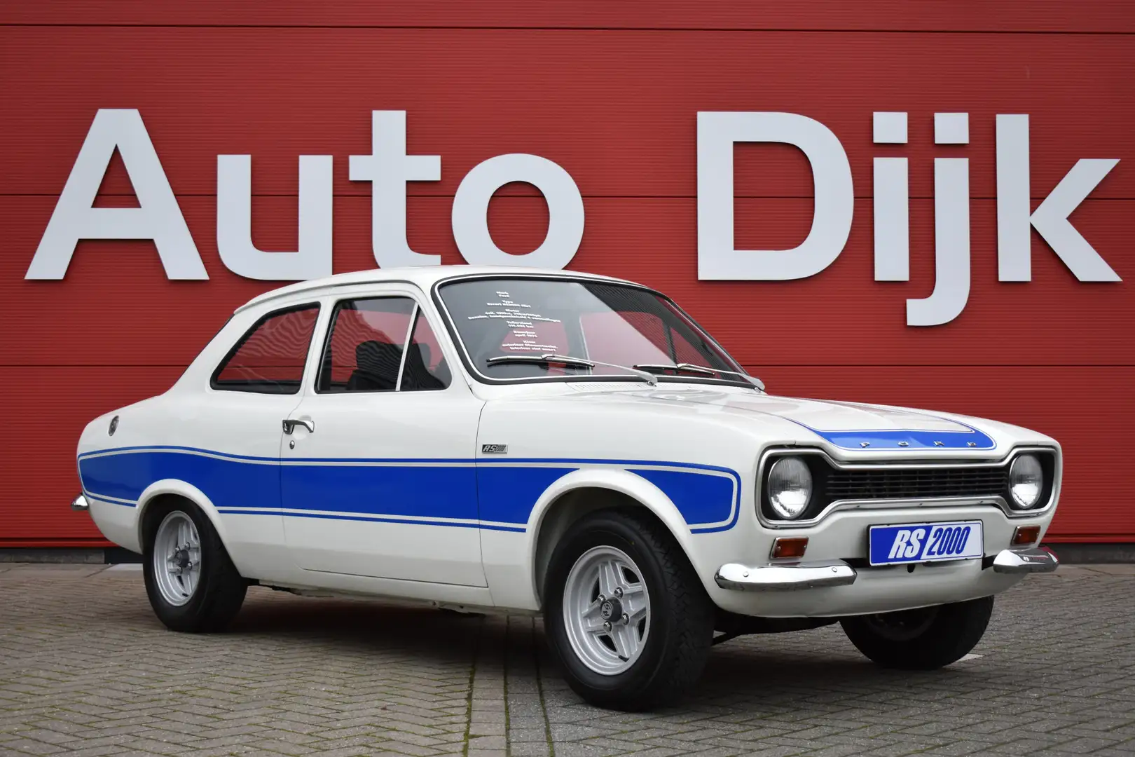 Ford Escort 2.0 RS 2000 Uniek! | 1e Eigenaar | Matching number Blanco - 2