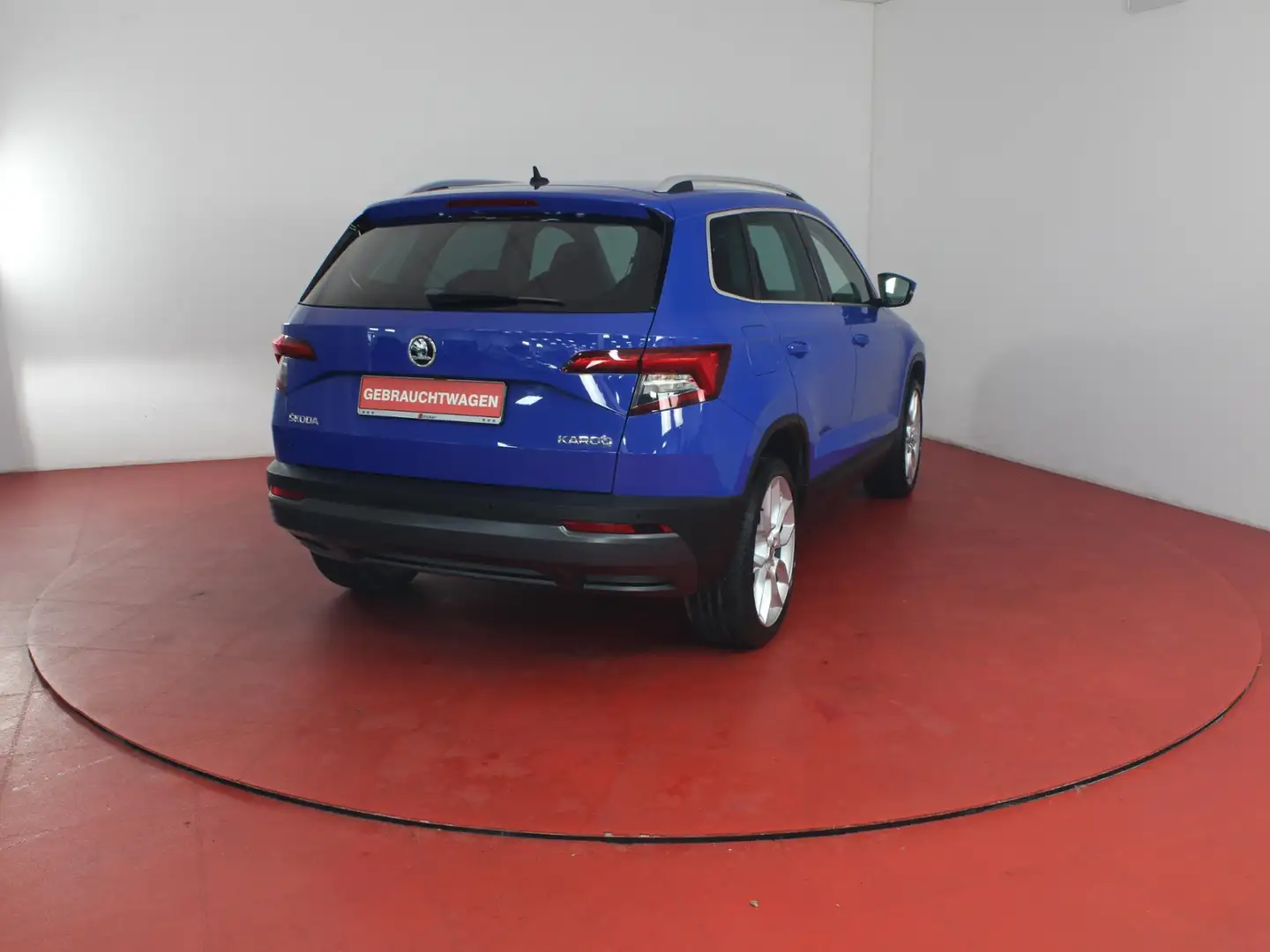 Skoda Karoq Style 2.0TDI 291,-ohne Anzahlung AHK Smartlink Blau - 2