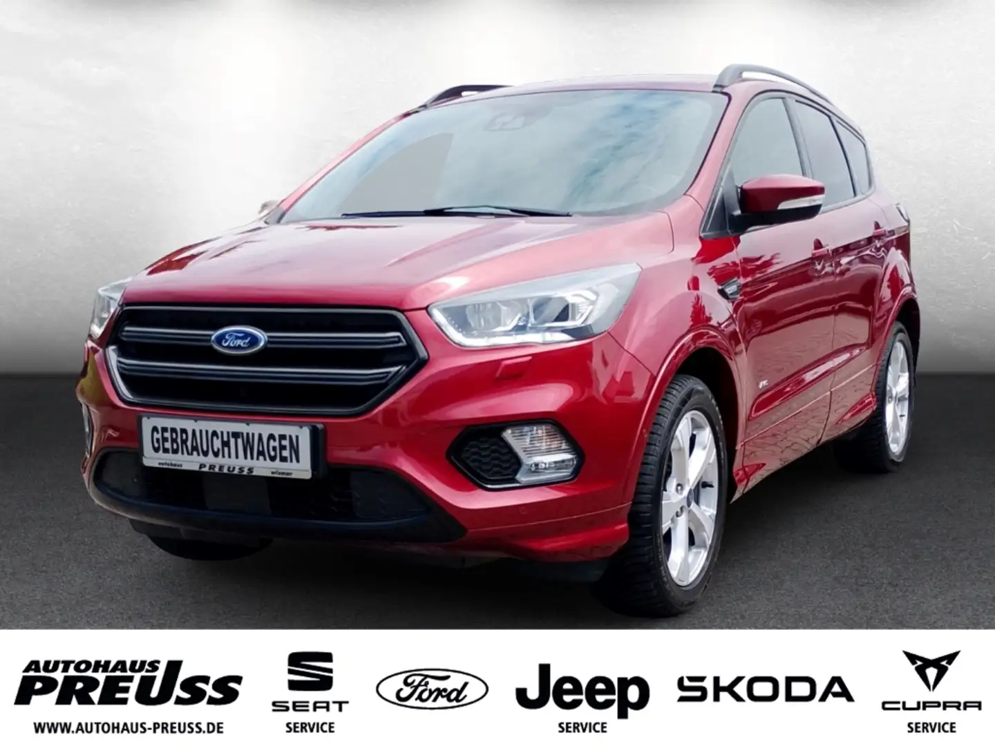 Ford Kuga ST-Line 1.0 EcoBoost 4x4Automatik Rot - 1