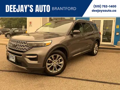 Gray 2022 Ford Explorer SUV / Crossover All-Wheel Drive Automatic