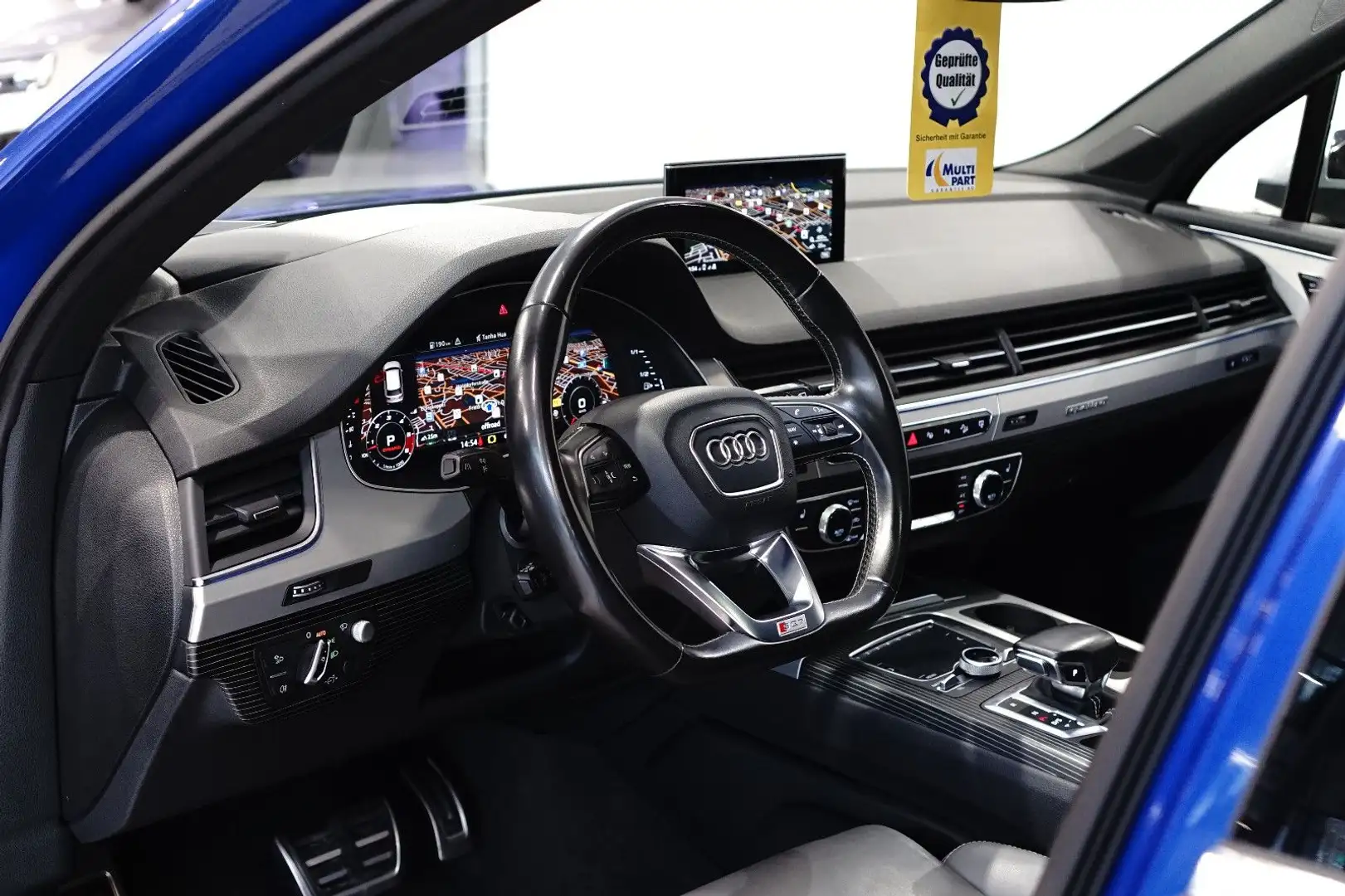 Audi SQ7 4.0|7-SITZ|HUD|ACC|LUFT|360°|MEMO|PANO|BOSE| Azul - 2