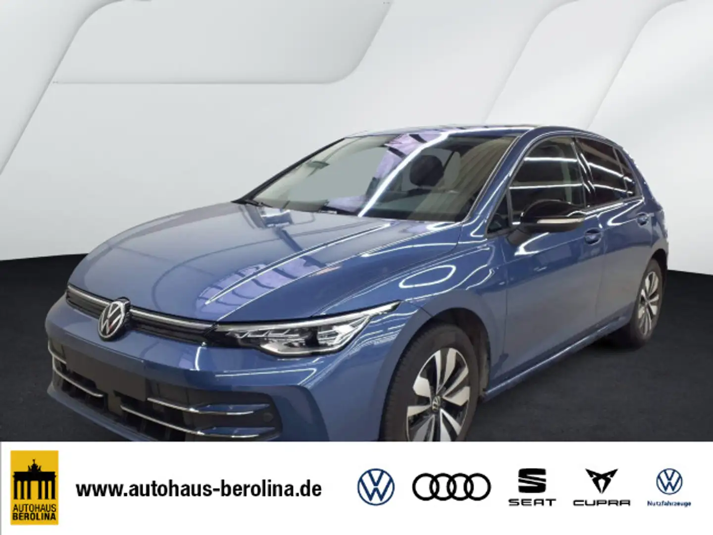 Volkswagen Golf VIII 2.0 TDI Goal DSG *AHK*LED+*R-CAM*SHZ* Blau - 1