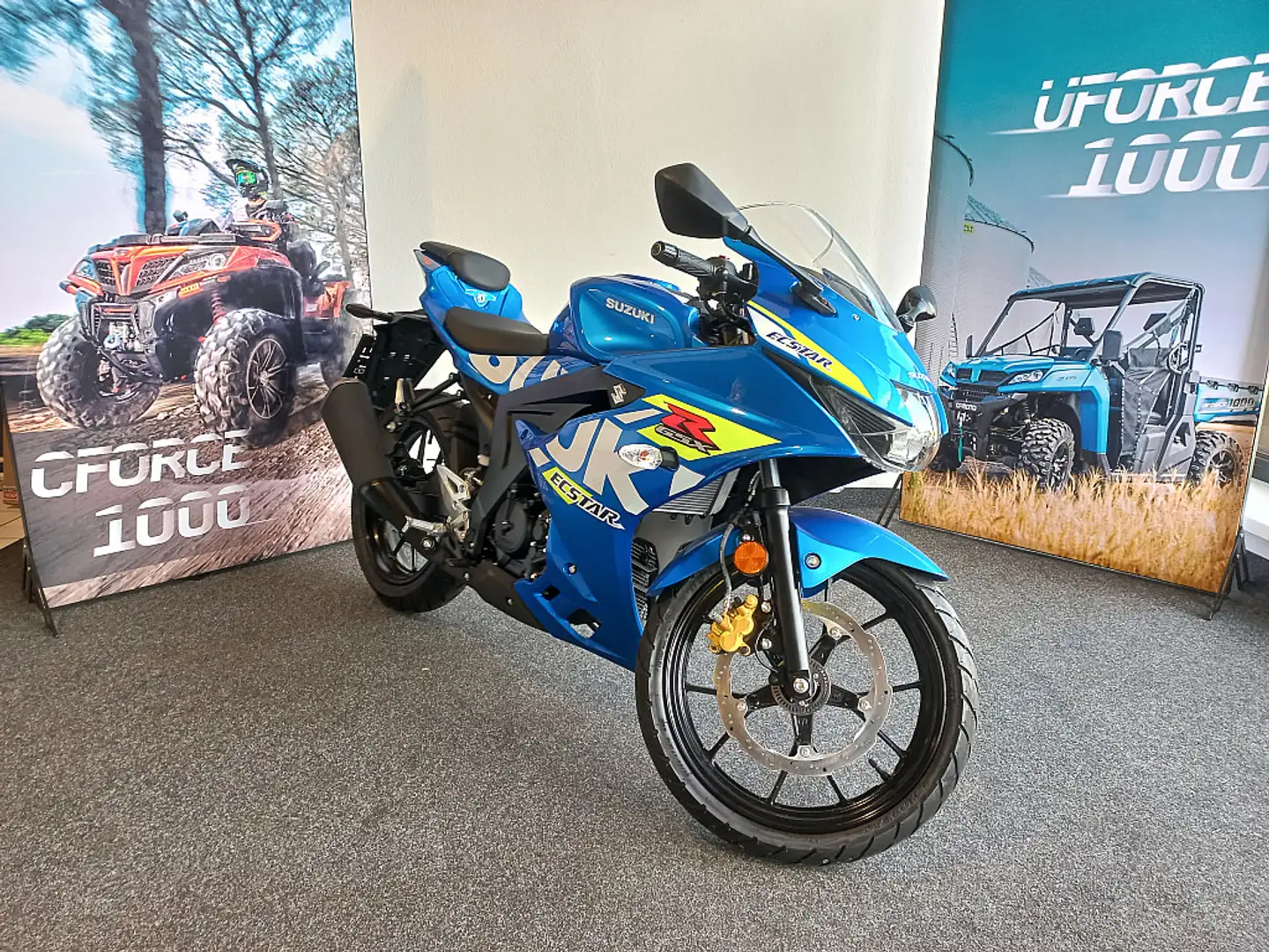 Suzuki GSX R 125 Blau - 2