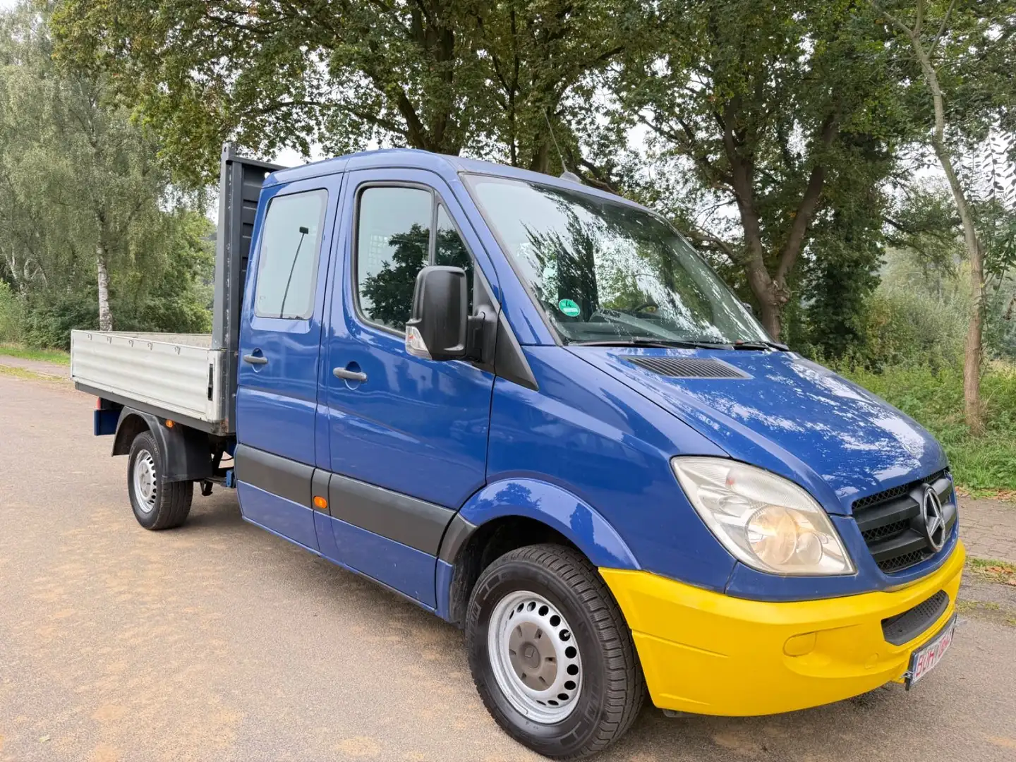 Mercedes-Benz Sprinter *313 CDI*Doka-Pritsche*Guten-Zustand*1-H Blau - 2