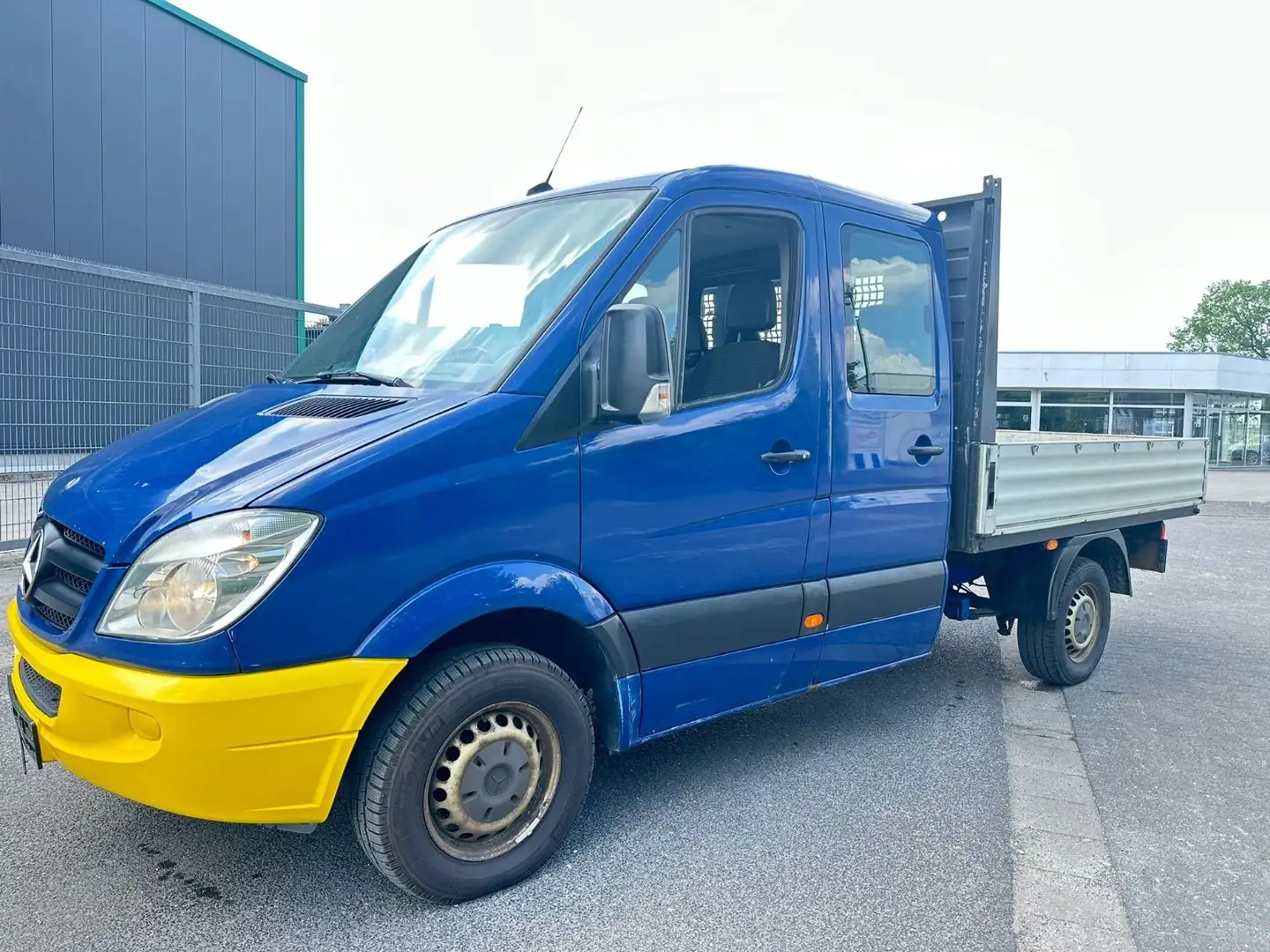 Mercedes-Benz Sprinter *313 CDI*Doka-Pritsche*Guten-Zustand*1-H Blau - 2